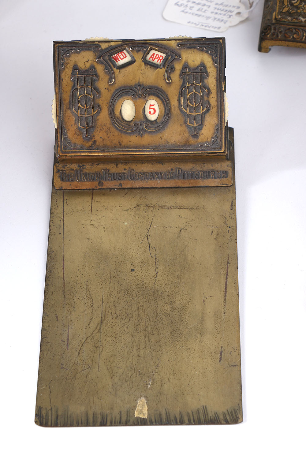 Brass Inkwells and Other Desk Accessories