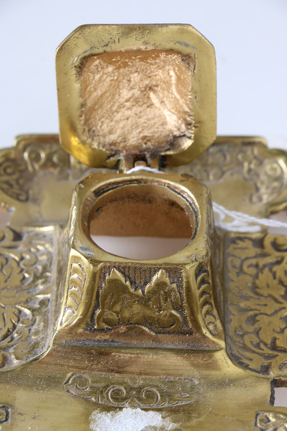 Brass Inkwells and Other Desk Accessories