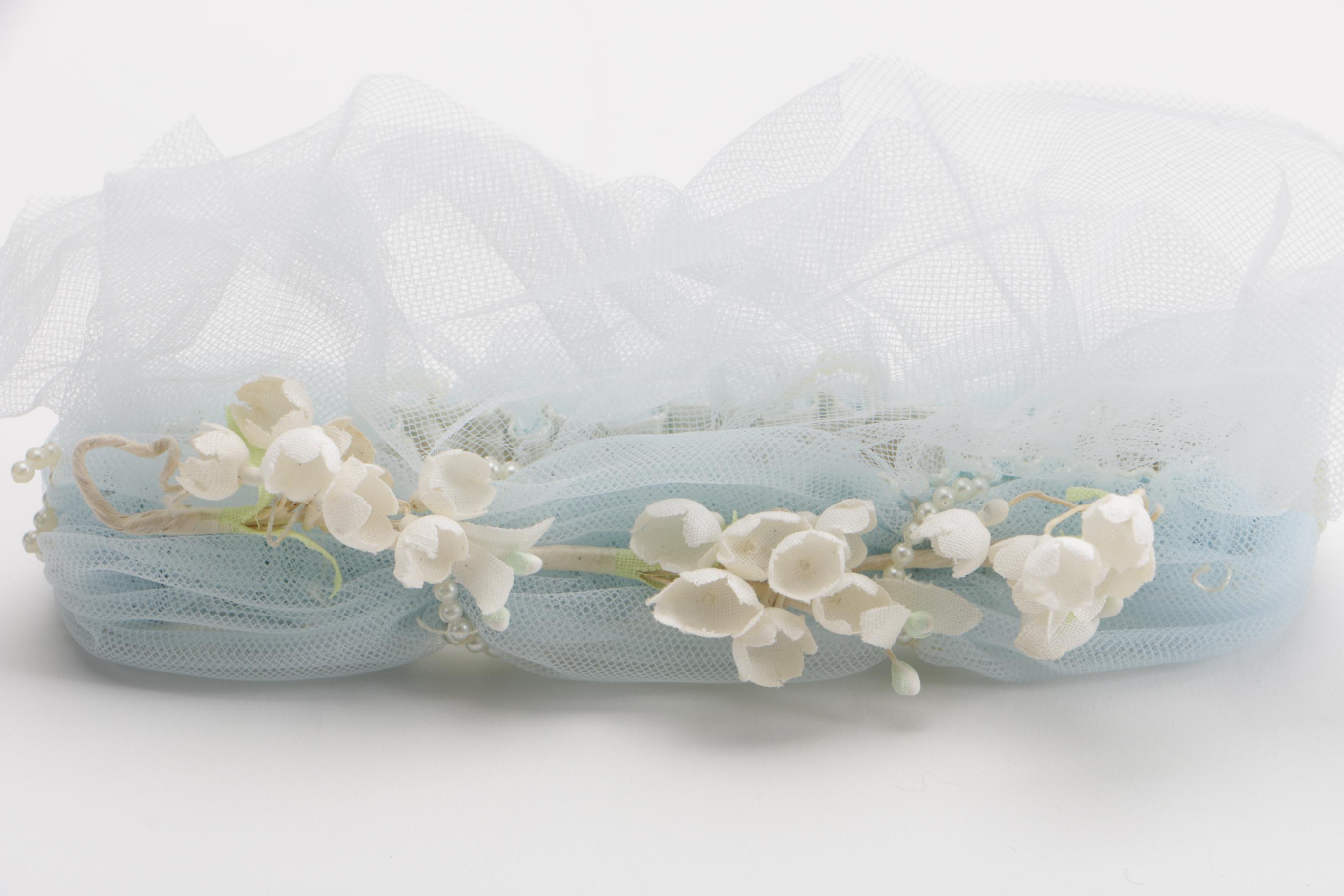 Vintage Ann Seton Wedding Garter