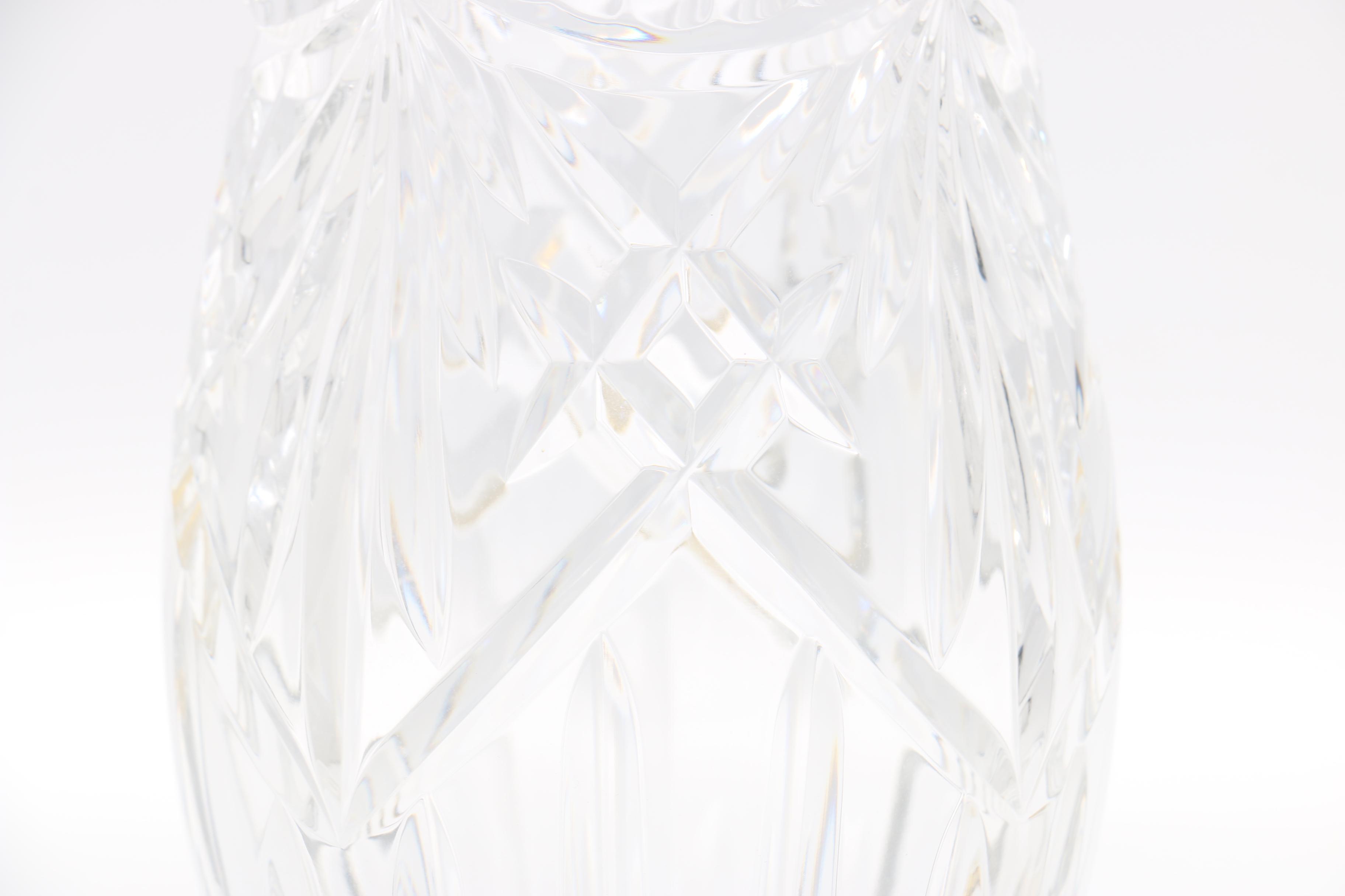 Waterford Crystal Hurricane Lamps