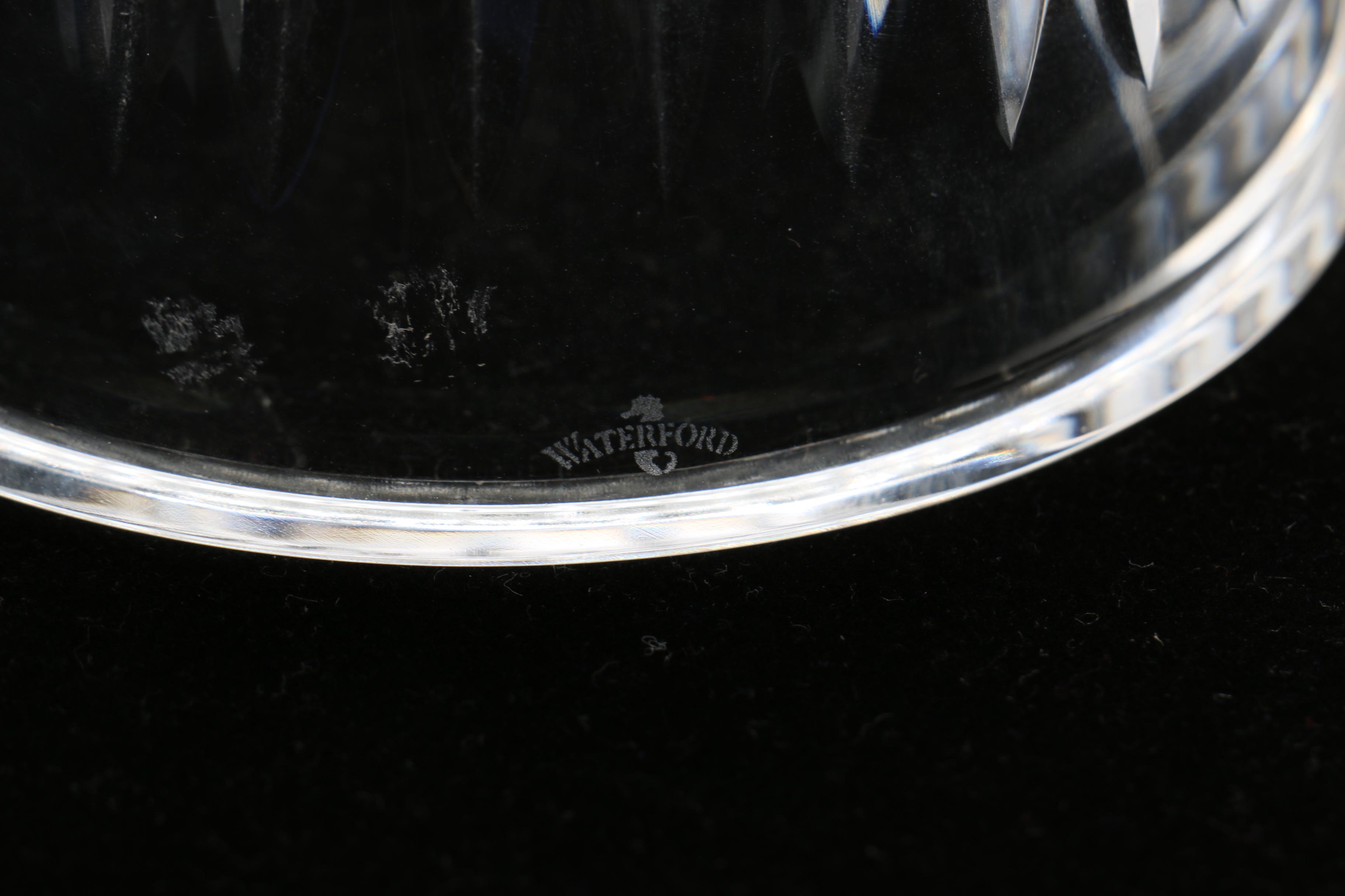 Waterford Crystal Hurricane Lamps