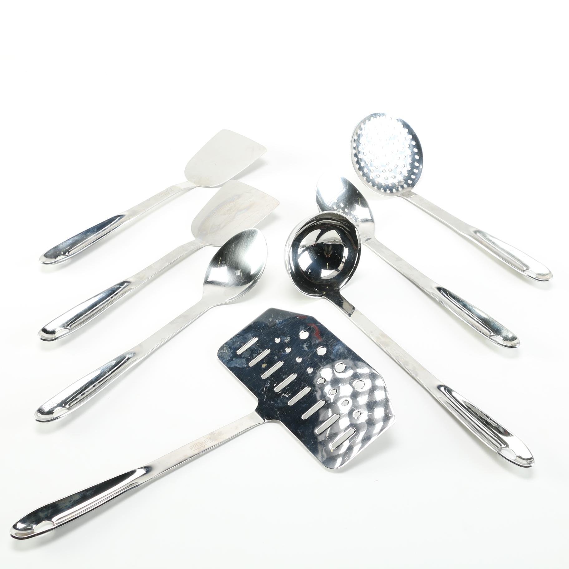 All-Clad Stainless Steel Kitchen Utensils