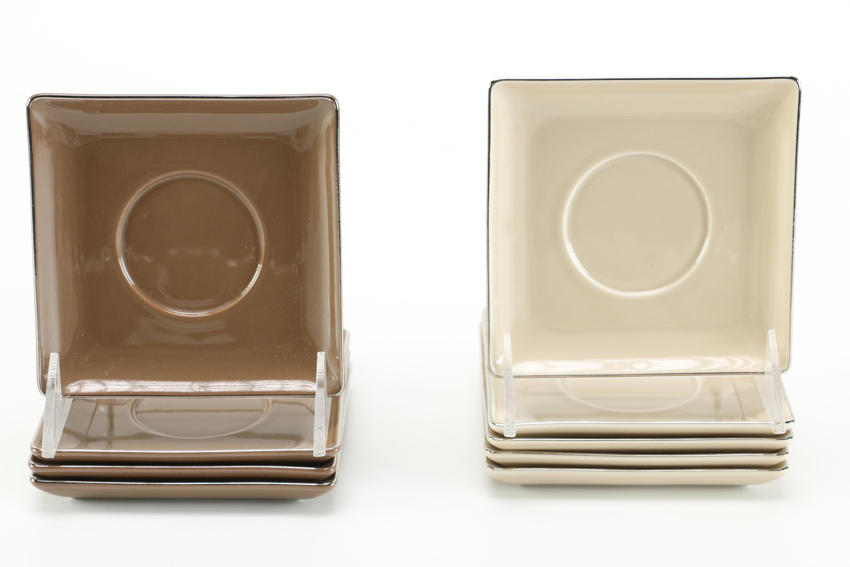 Deshoulieres Espresso Cups and Saucers