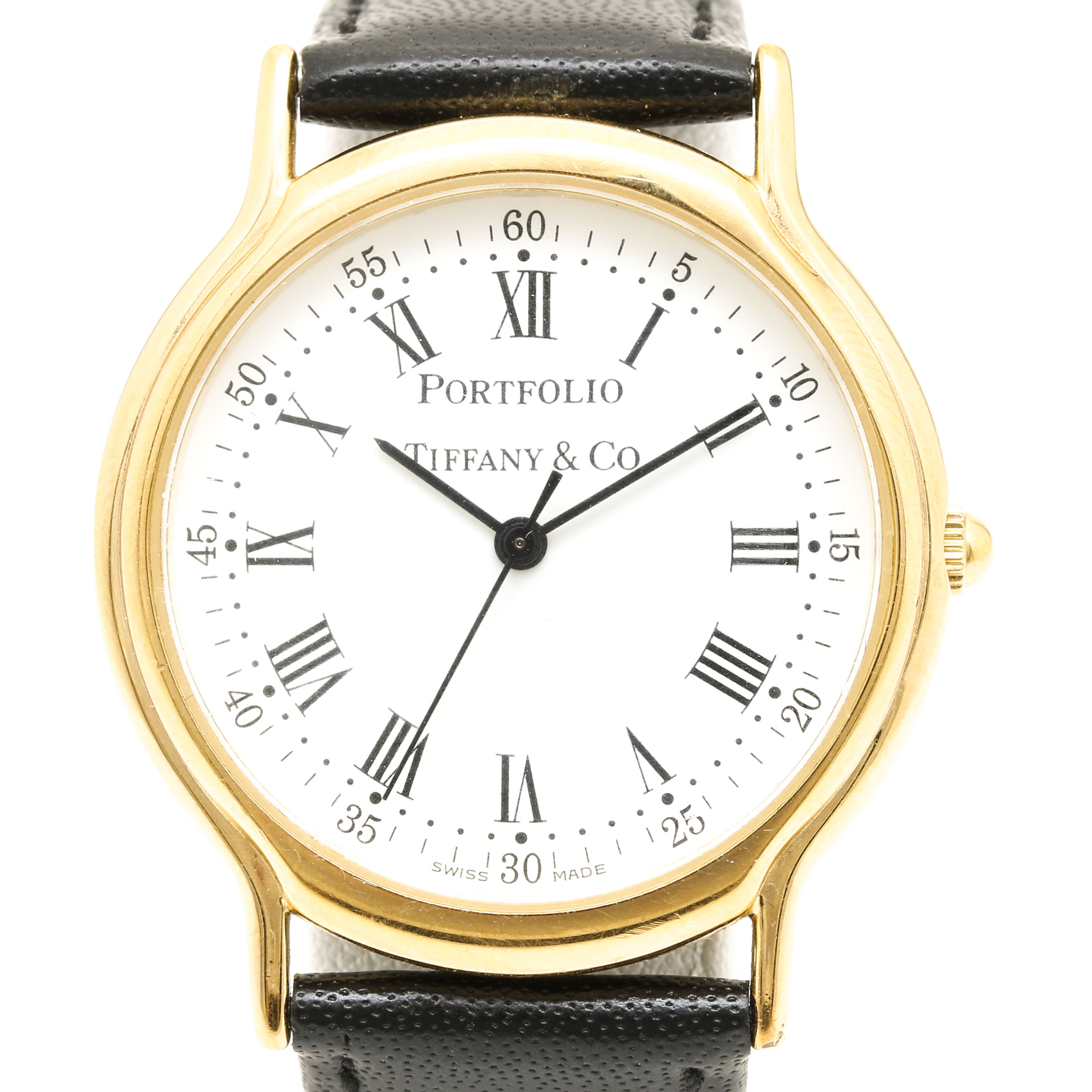 Portfolio by Tiffany & Co. Gold Plated and Stainless Steel Watch