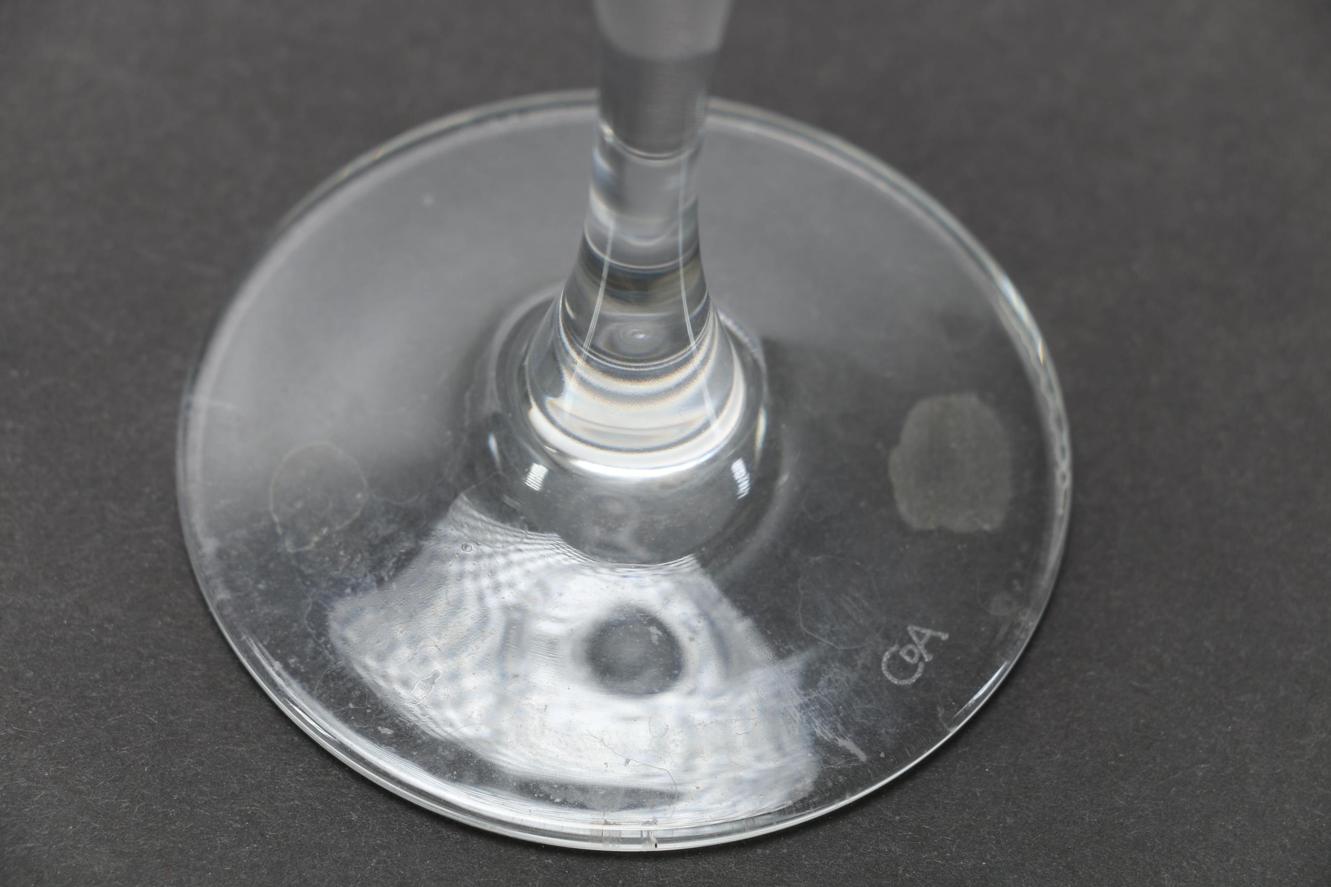 Cristal D'Arques-Durand "Mendocino" White Wine Glasses