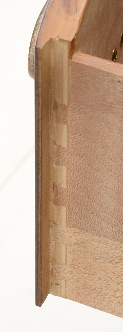 Henredon Oval Buffet with Marble Top