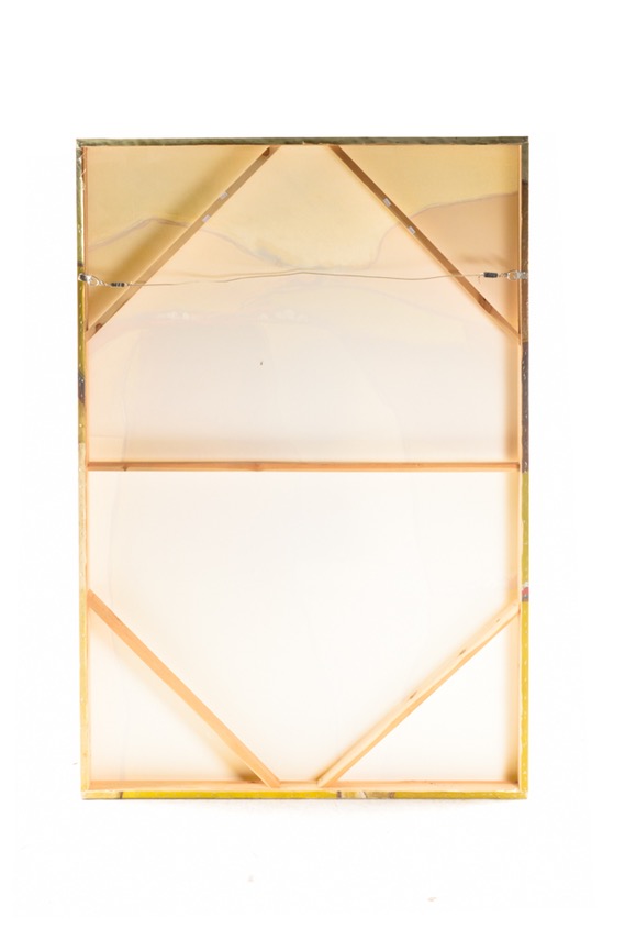 Oil Painting on Canvas of Abstract Landscape Diptych