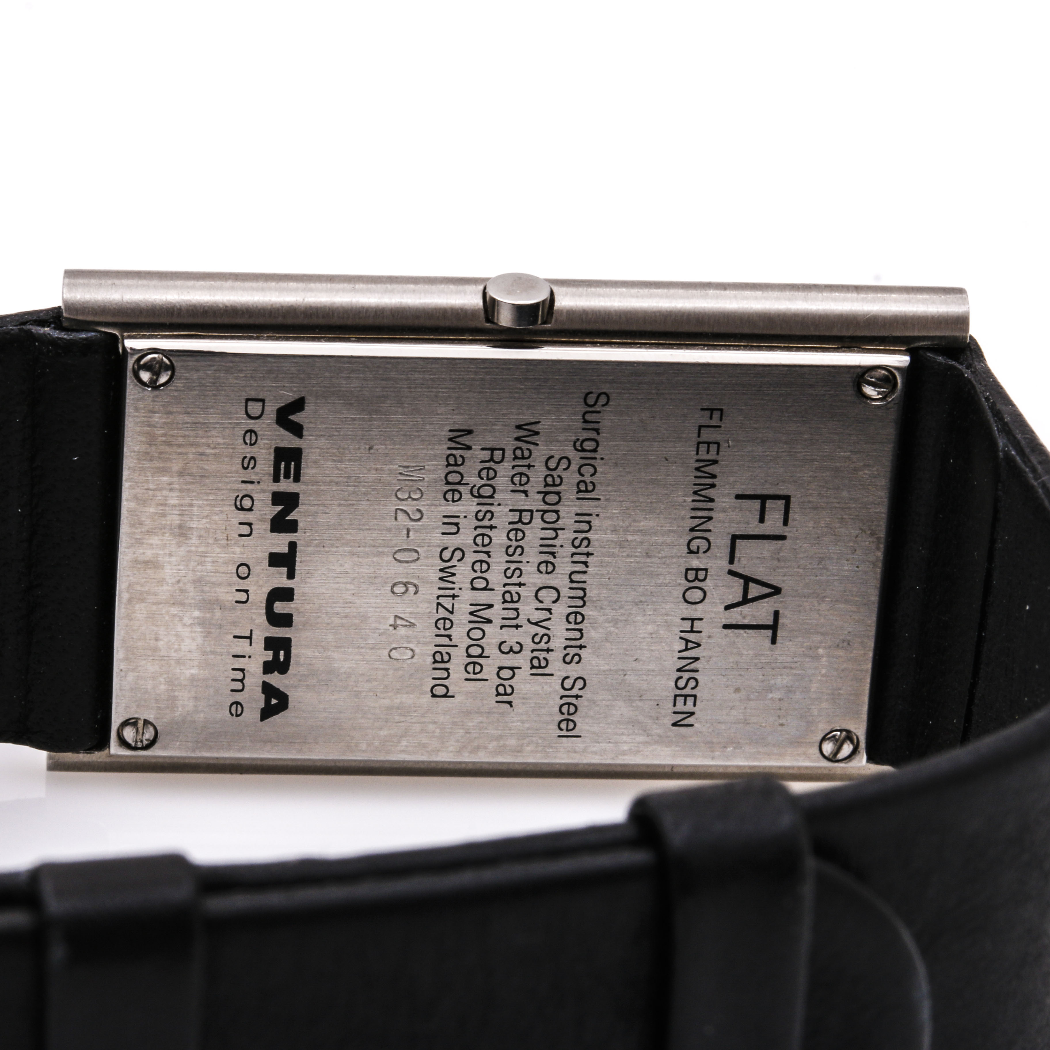 Two Ventura "Flat Flemming Bo Hansen" Watches