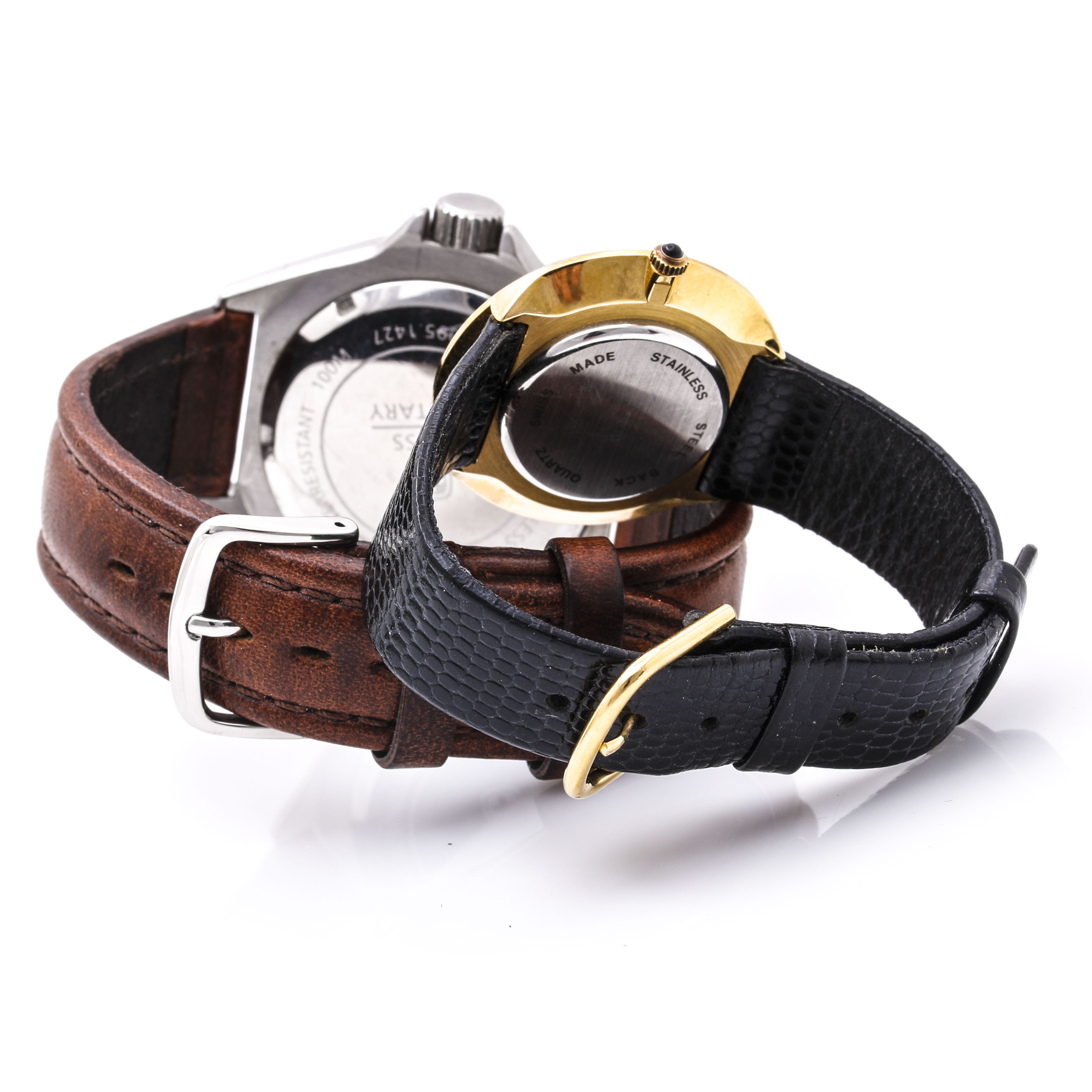 Pierre Cardin and Swiss Military Watches