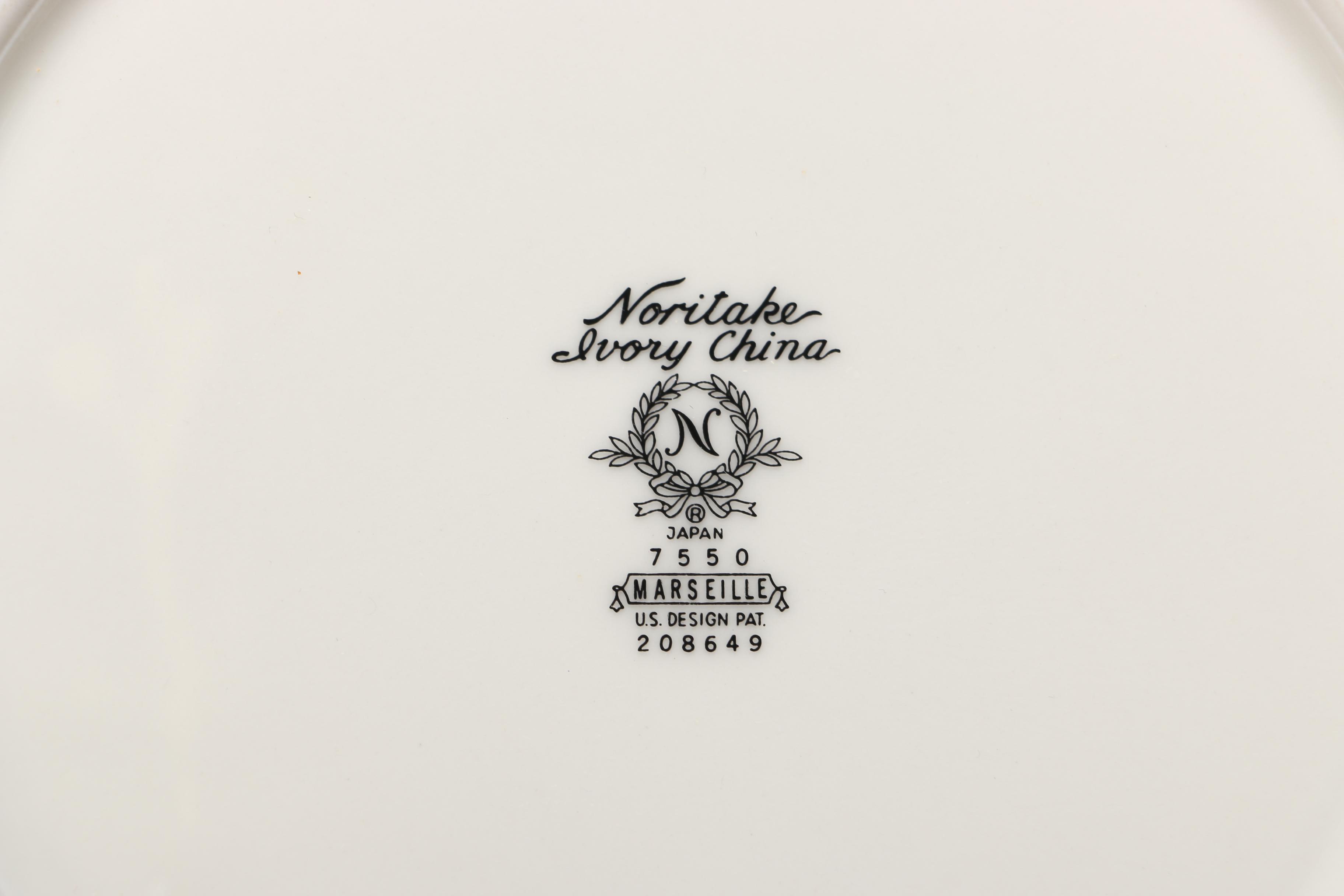 Noritake "Marseille" Four-Piece Luncheon Set