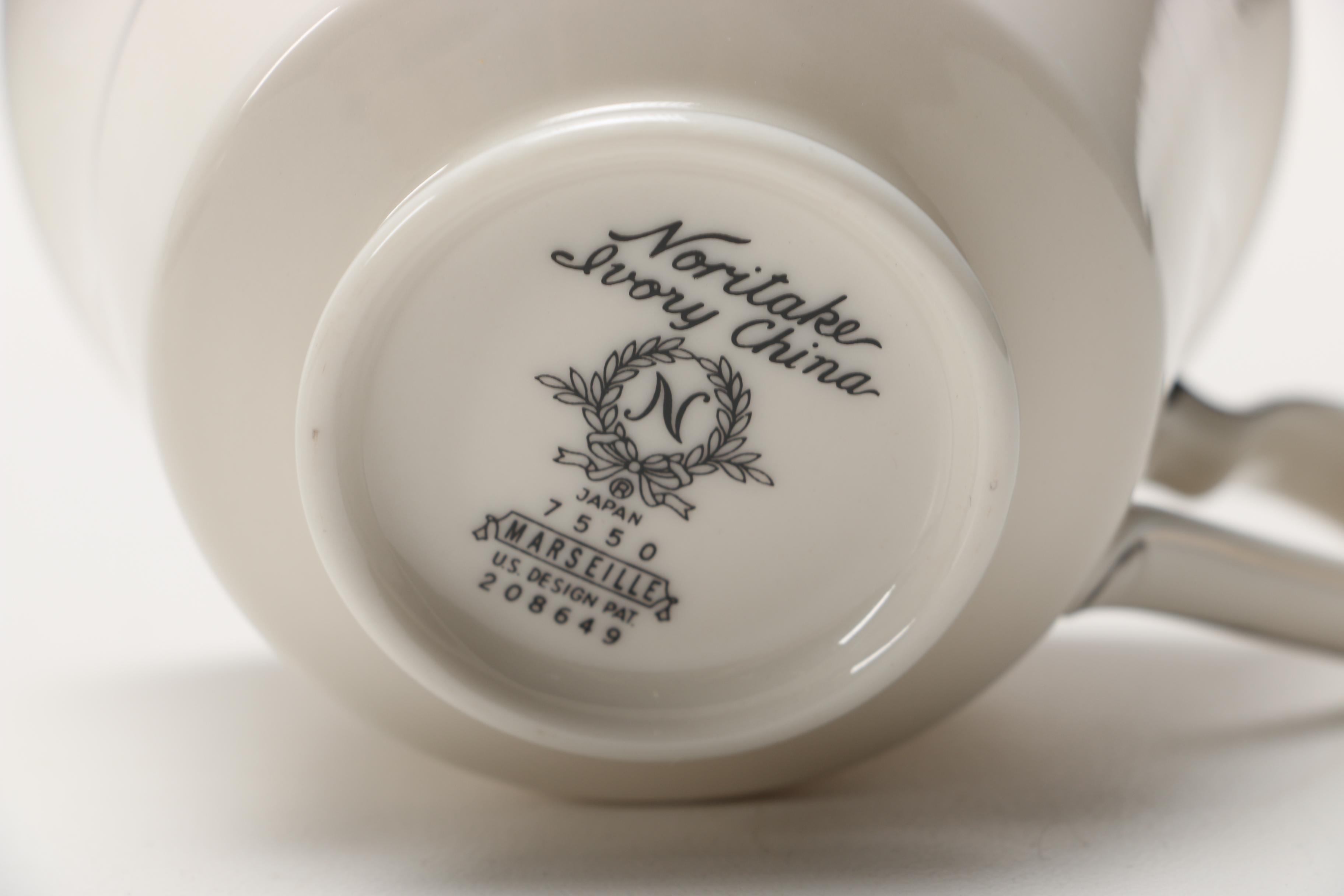 Noritake "Marseille" Four-Piece Luncheon Set