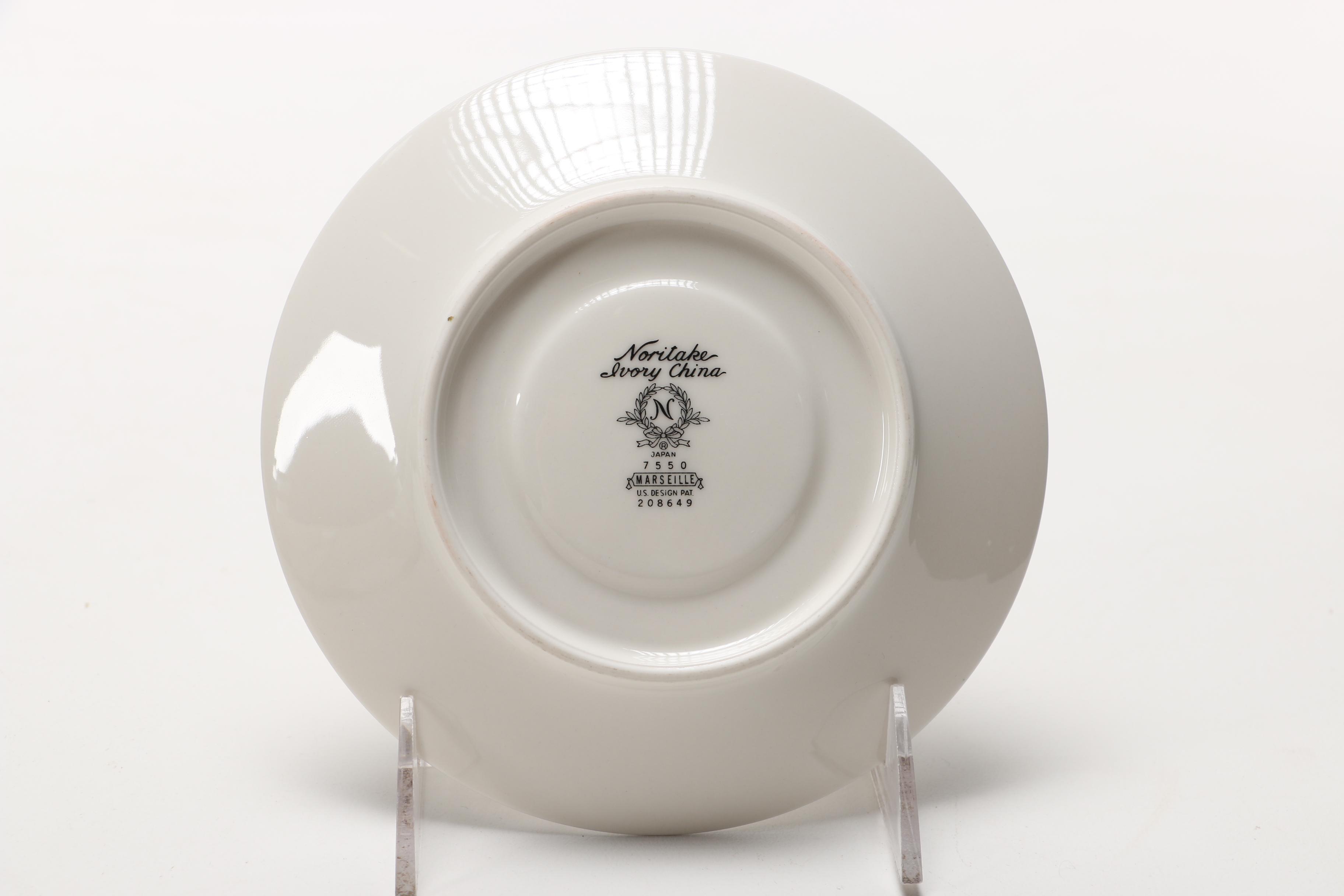 Noritake "Marseille" Four-Piece Luncheon Set