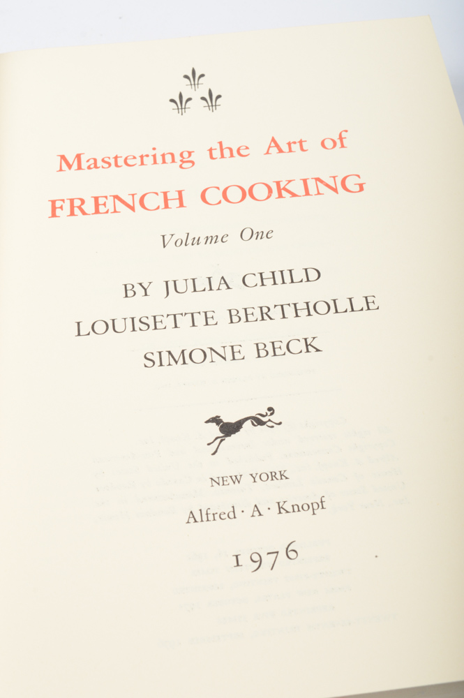 Julia Child Cookbook Collection