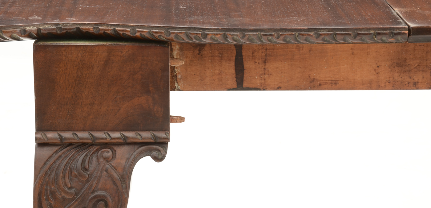 Mahogany Georgian Style Console / Dining Table