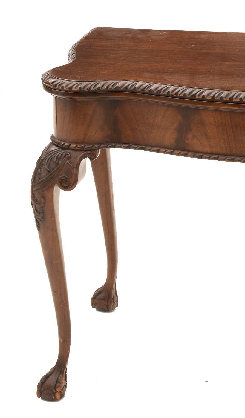Mahogany Georgian Style Console / Dining Table