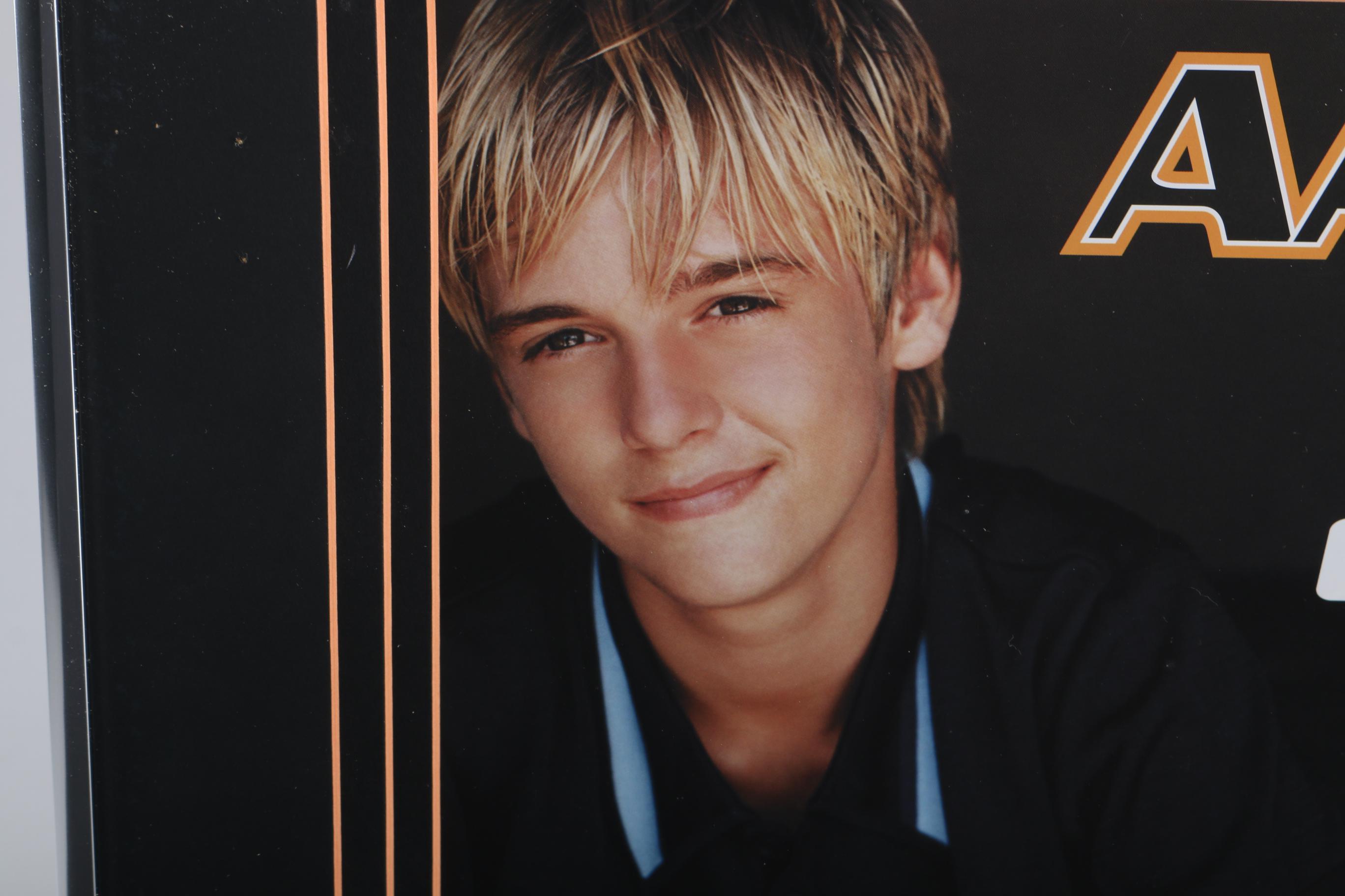 Aaron Carter Platinum Commemorative Cassette and CD