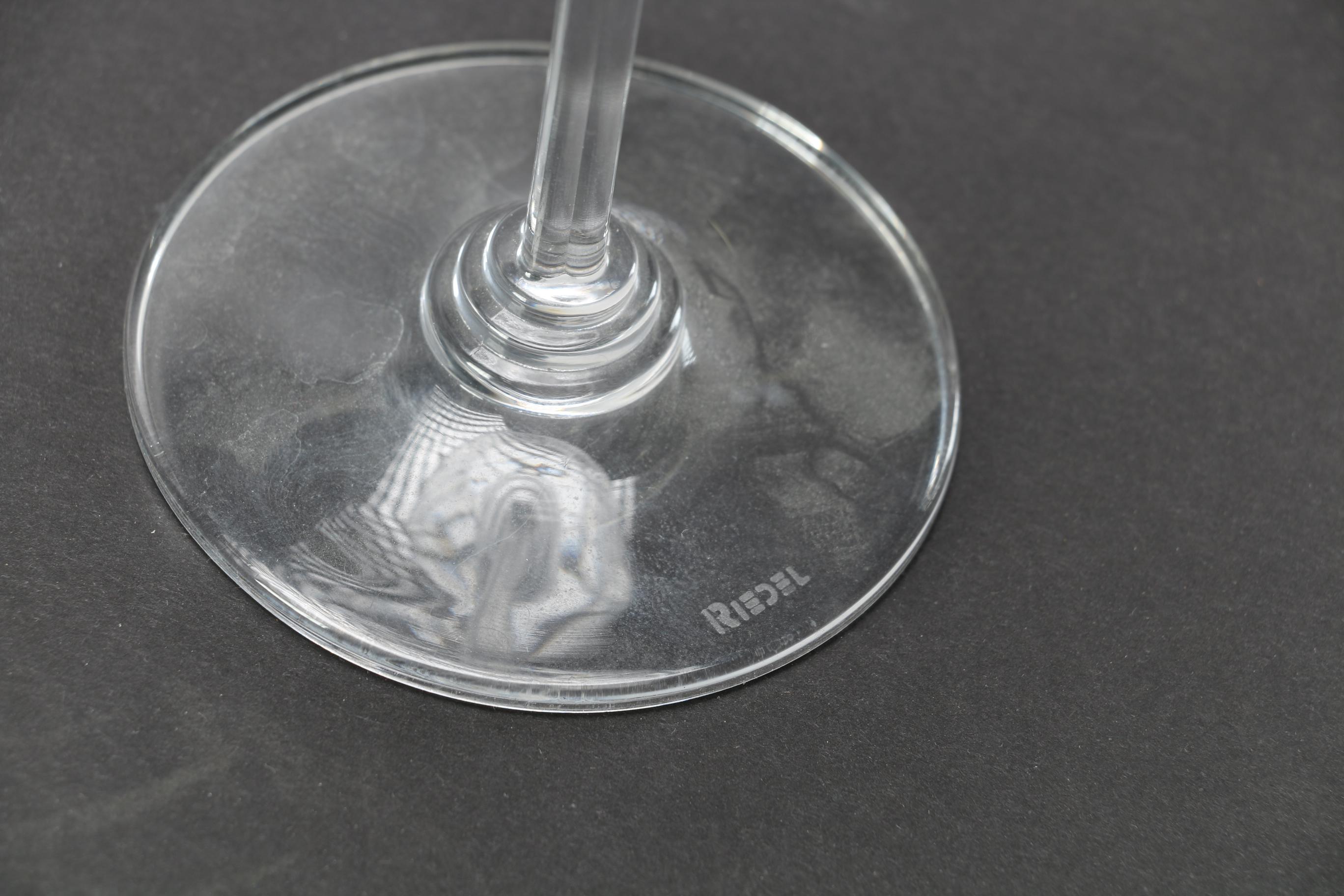Riedel Crystal Wine Glasses