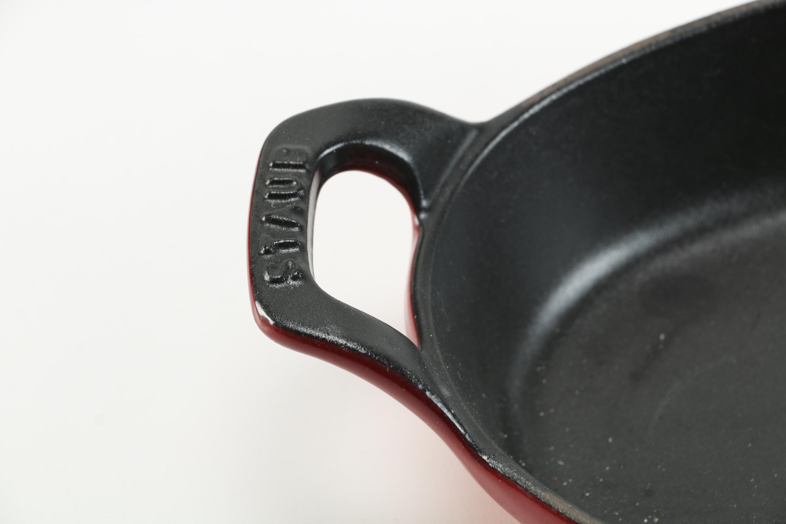 Two Staub Gratin Baking Dishes