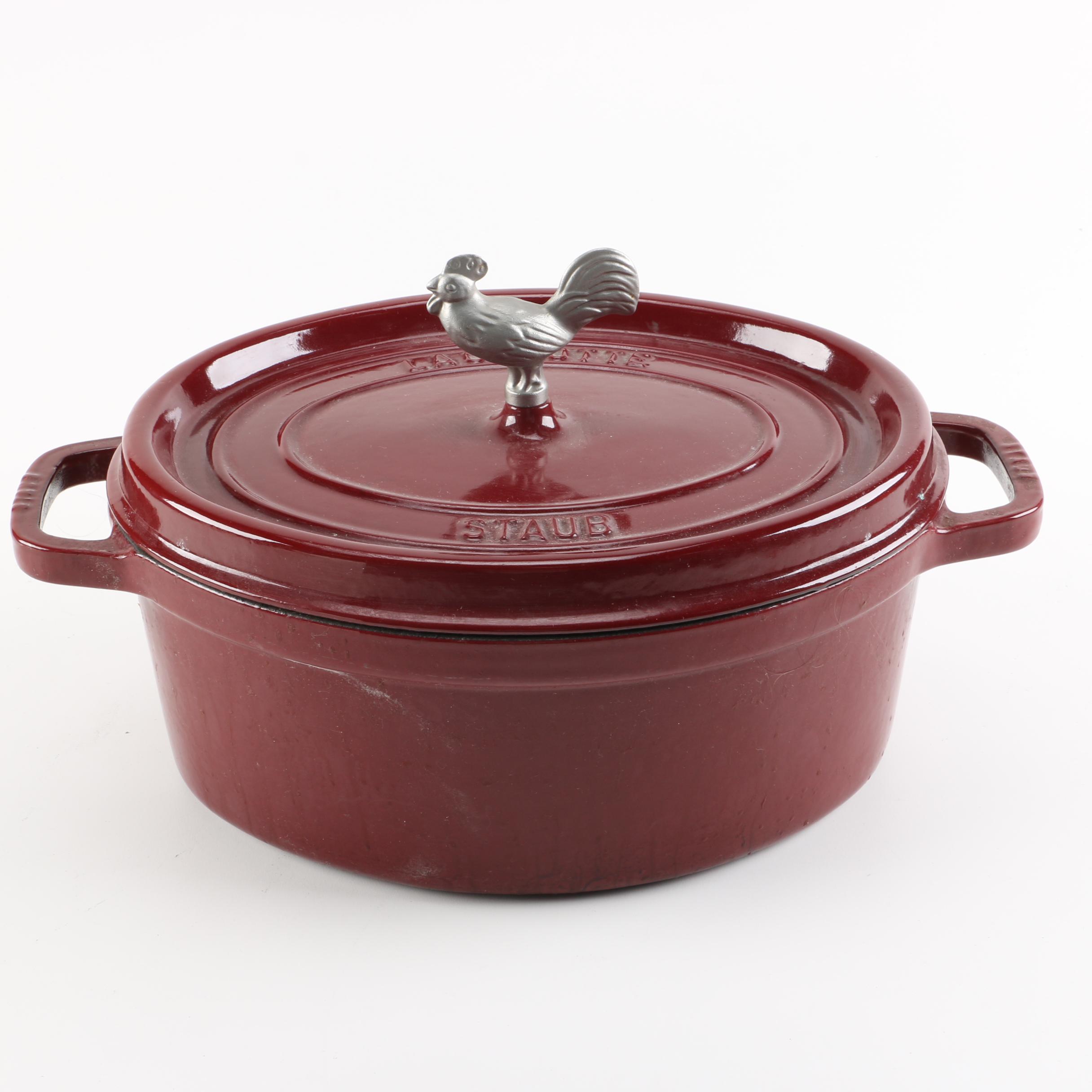 Staub Cocotte With Rooster