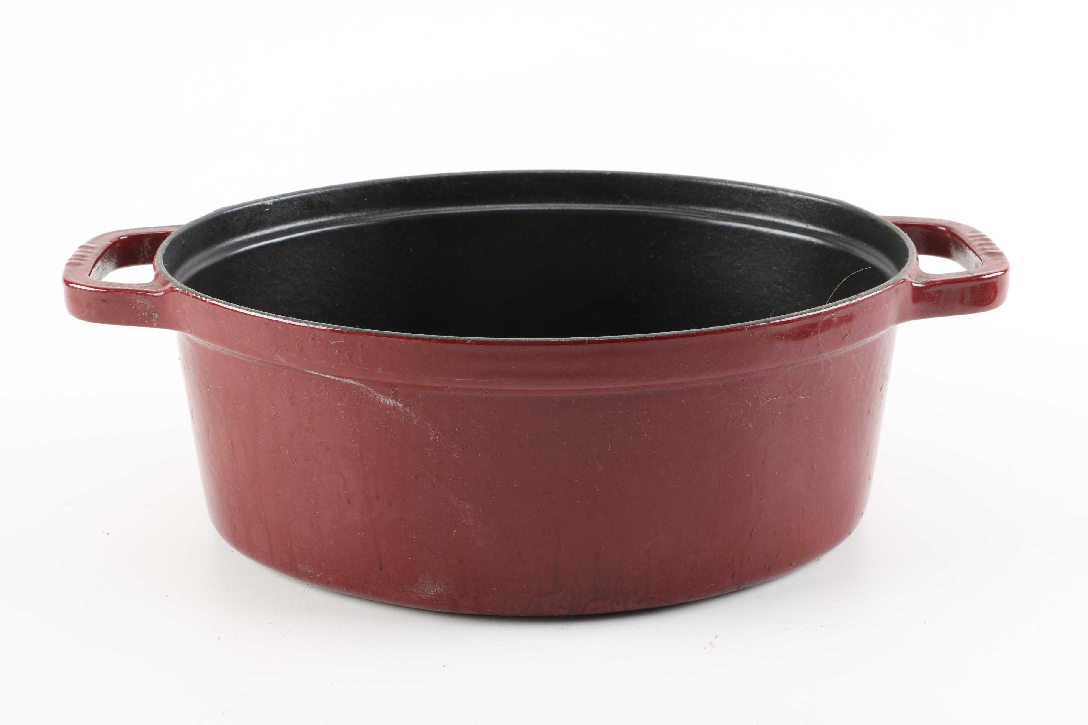 Staub Cocotte With Rooster