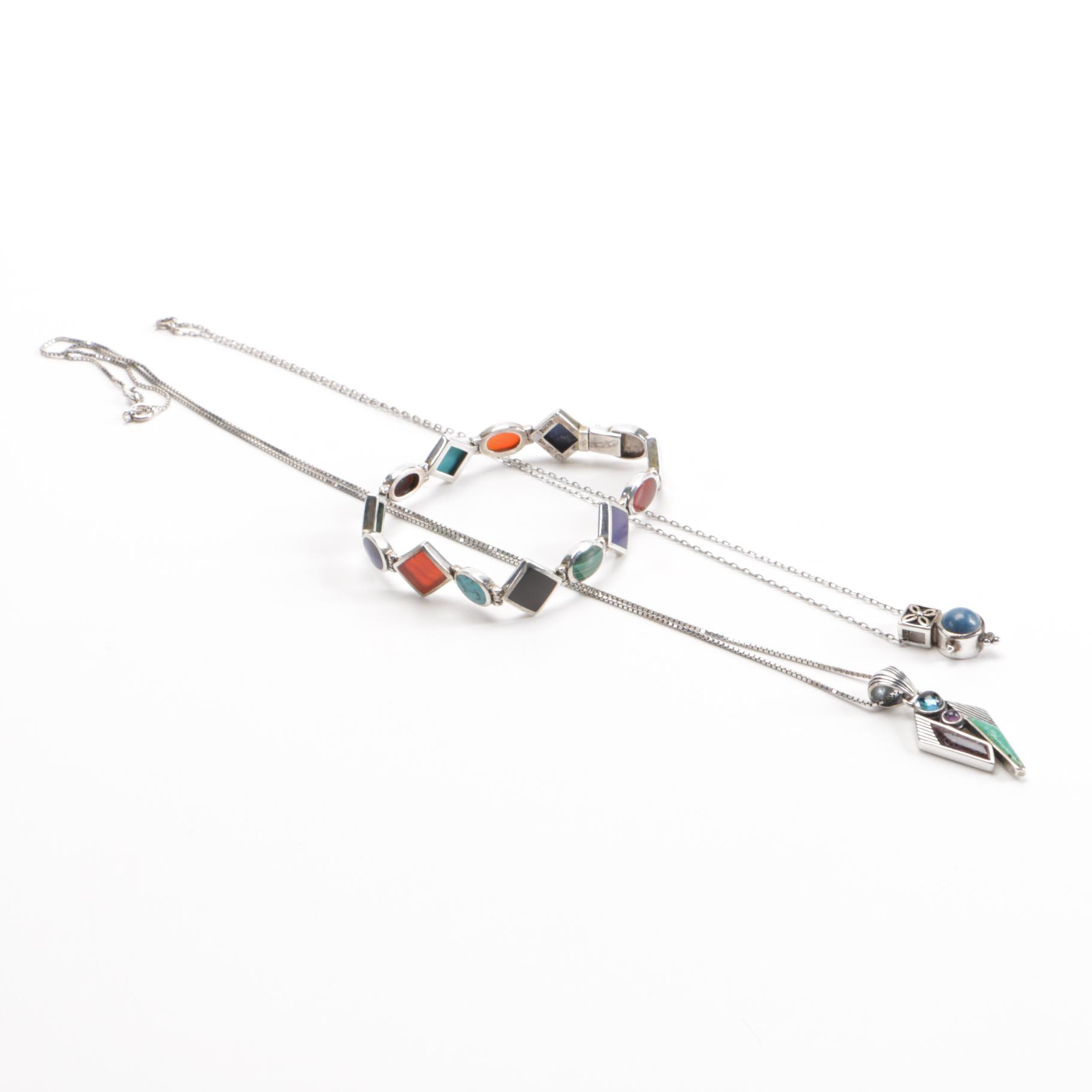 Sterling Jewelry Including Carolyn Pollack