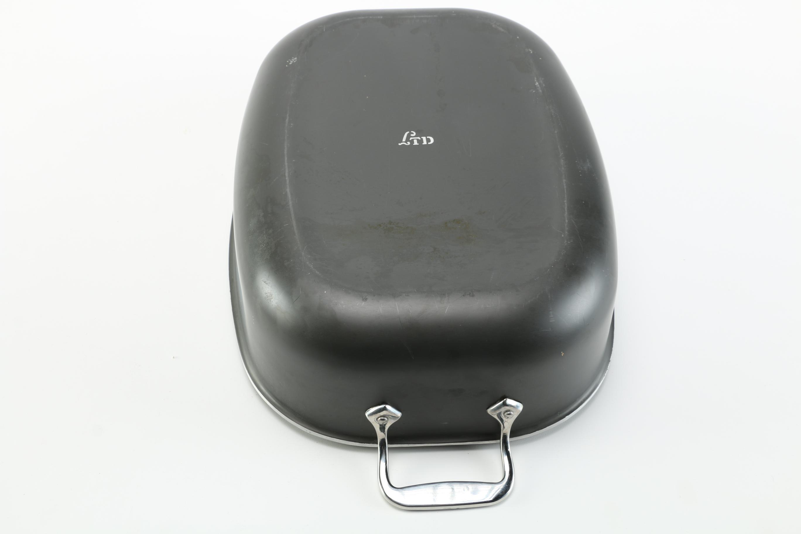 All-Clad Roasting Pan With Lid and Rack