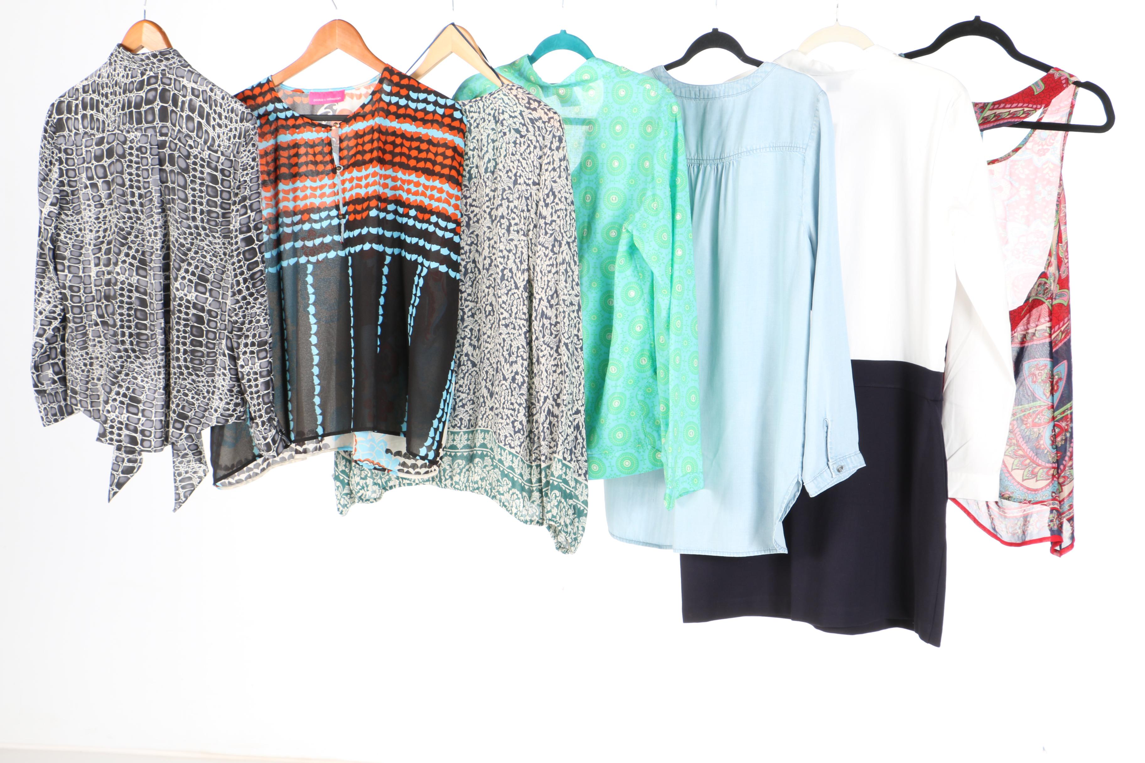 Women's Tops Including Tory Burch and Lucky Brand
