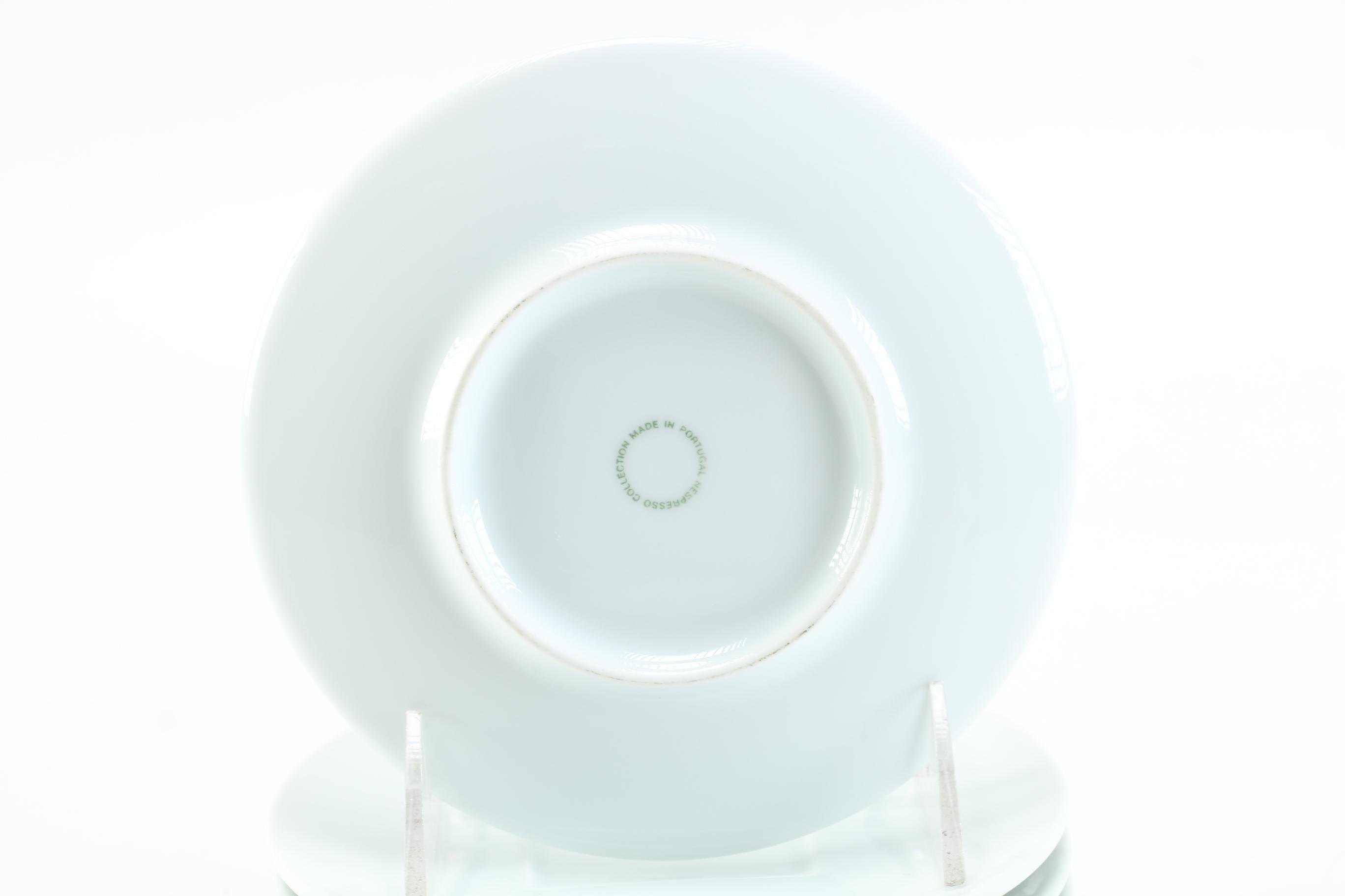 Set of Nespresso Cups and Saucers