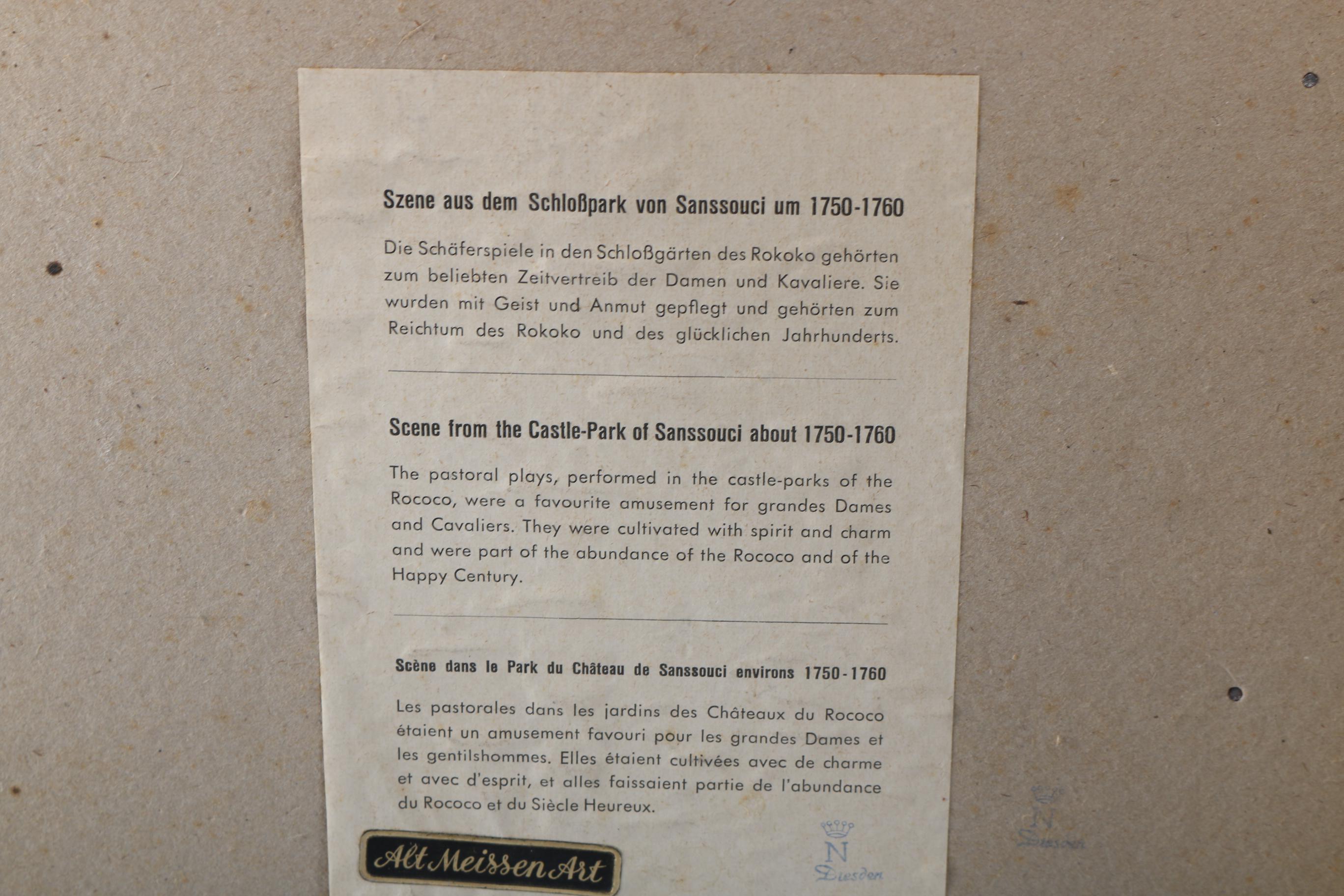 Alt Meissen Art Porcelain Relief Sculptures