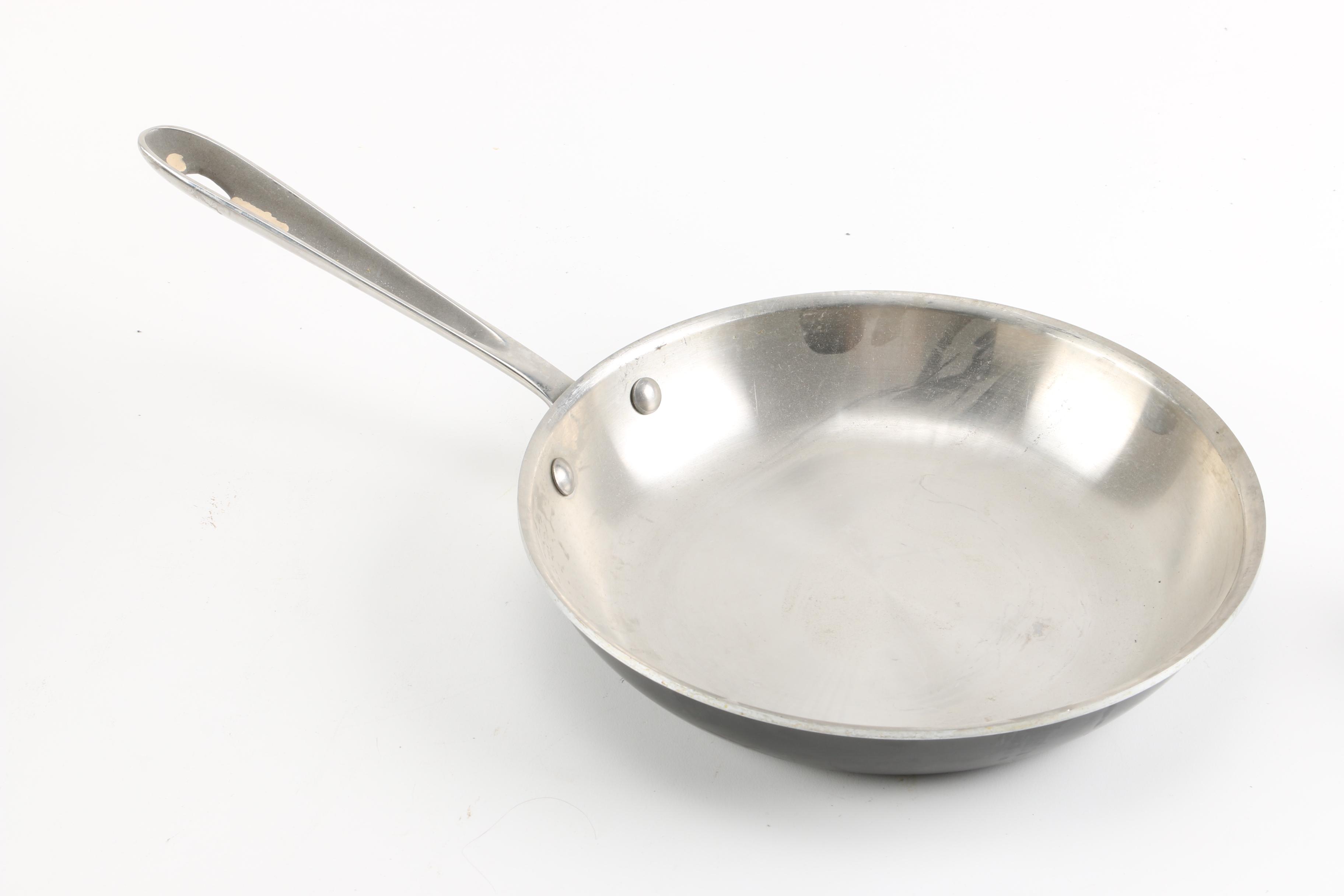 Group All-Clad Ltd Skillets and Pot With Lid