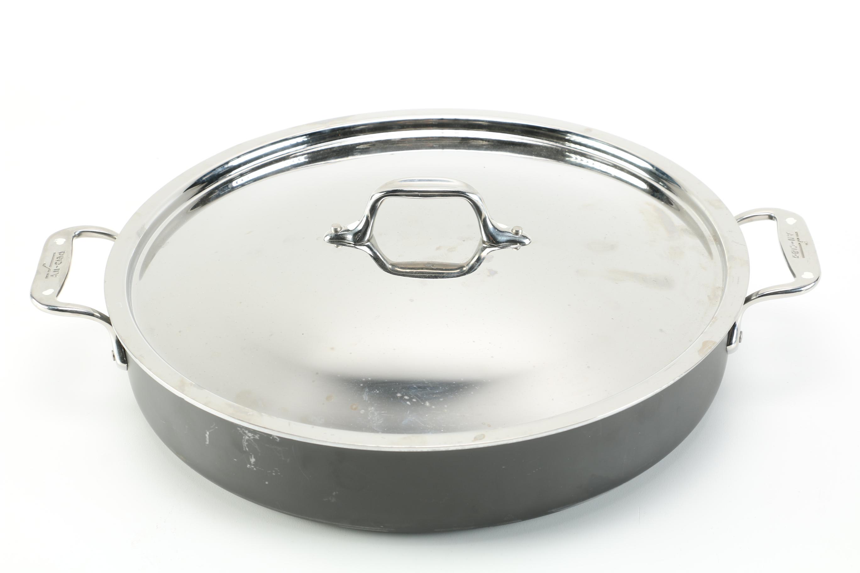 All-Clad 13" Stainless Steel Braising Pans
