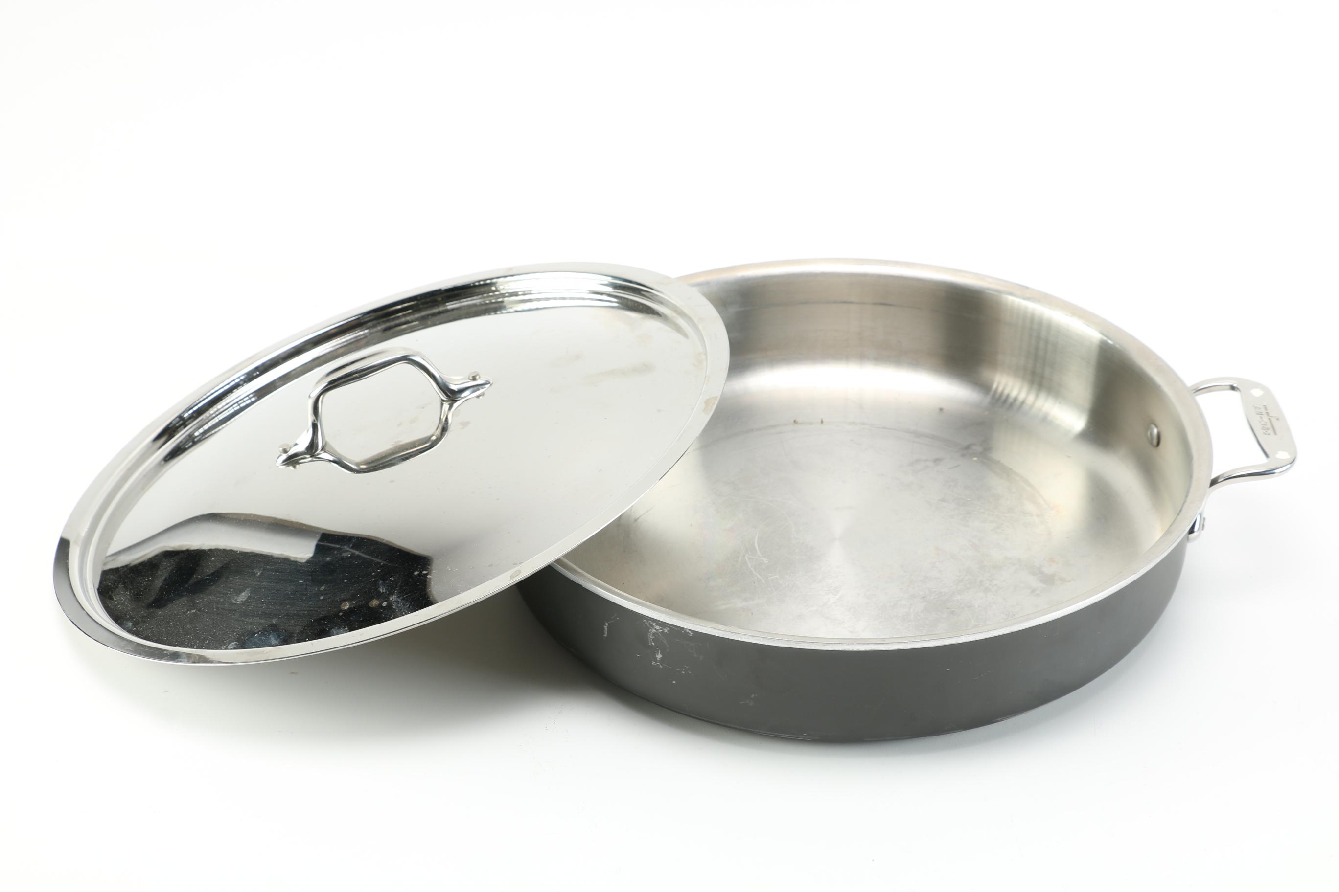 All-Clad 13" Stainless Steel Braising Pans