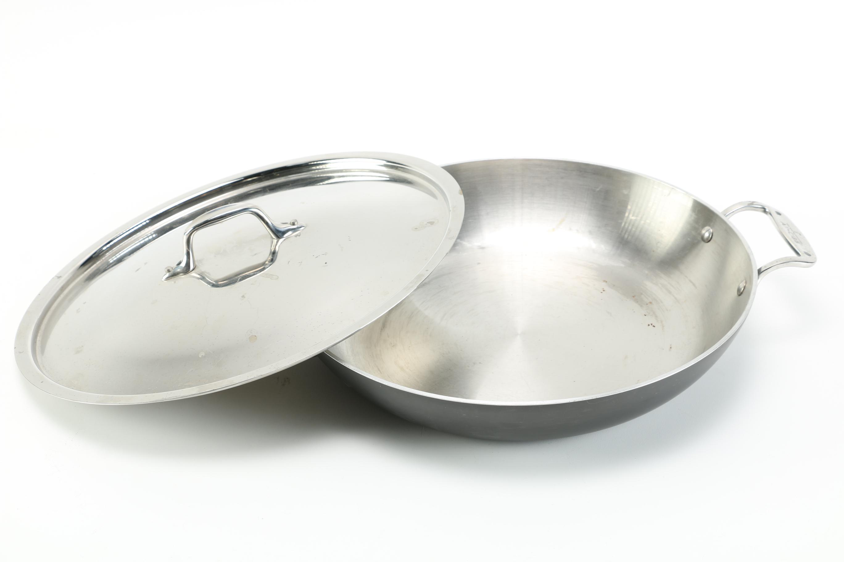 All-Clad 13" Stainless Steel Braising Pans