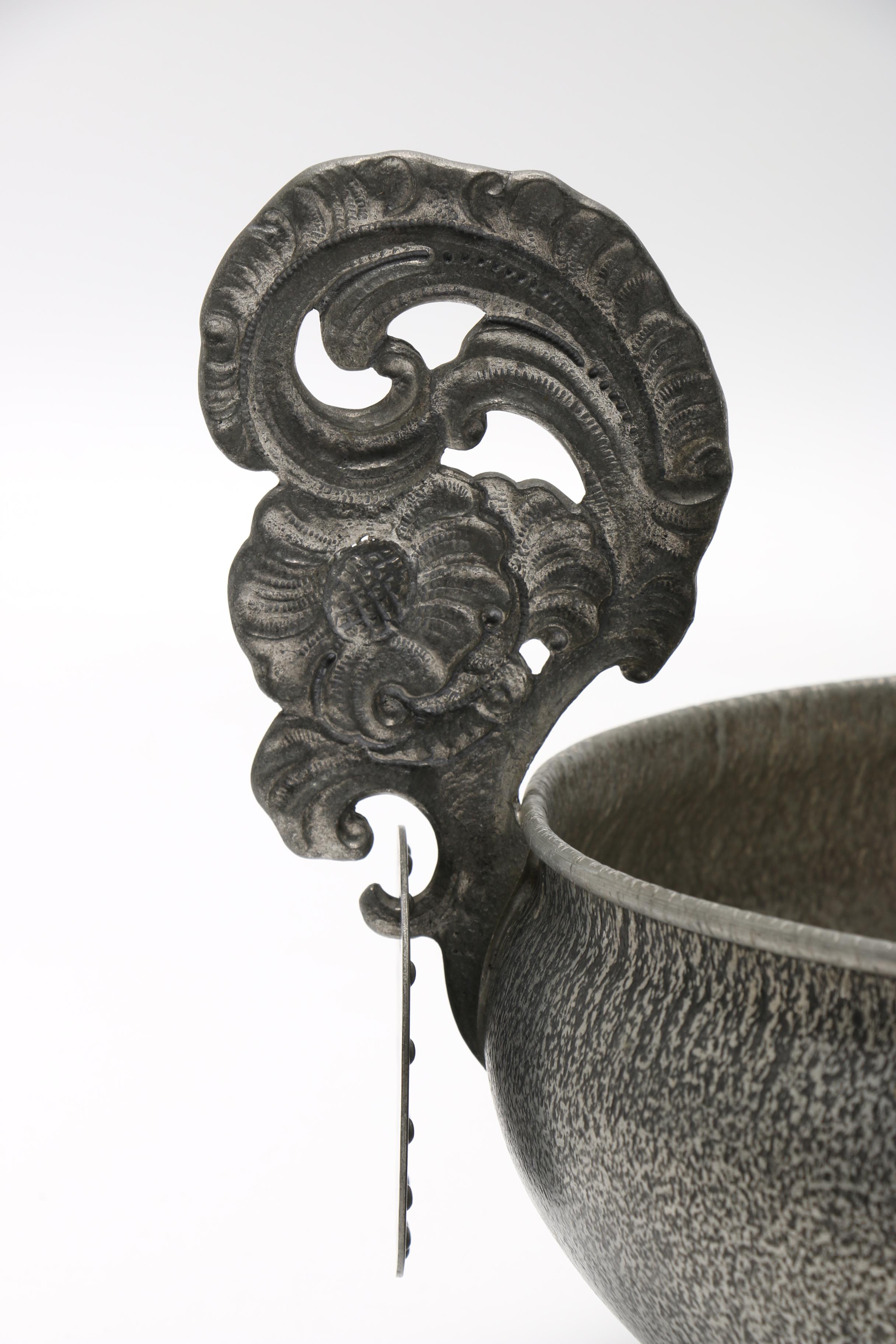 Eik Tinn Norwegian Pewter Ale Bowl