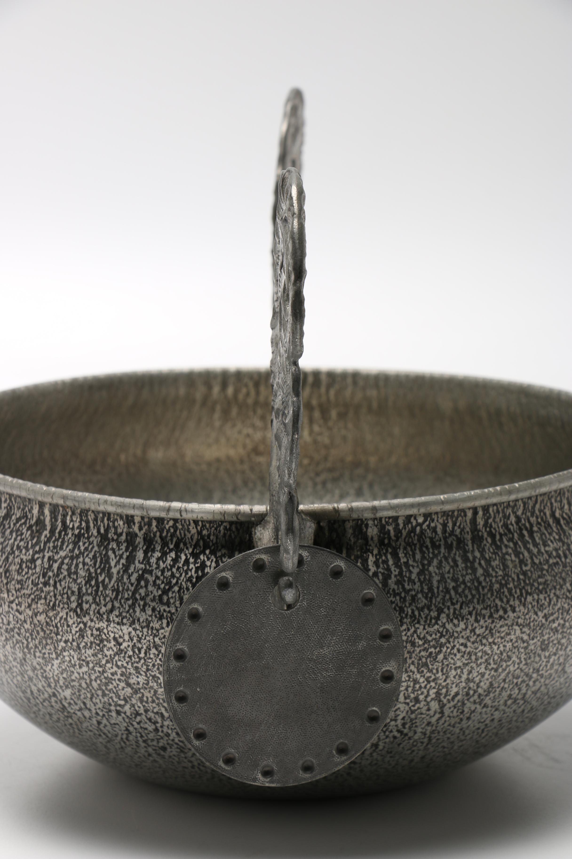 Eik Tinn Norwegian Pewter Ale Bowl