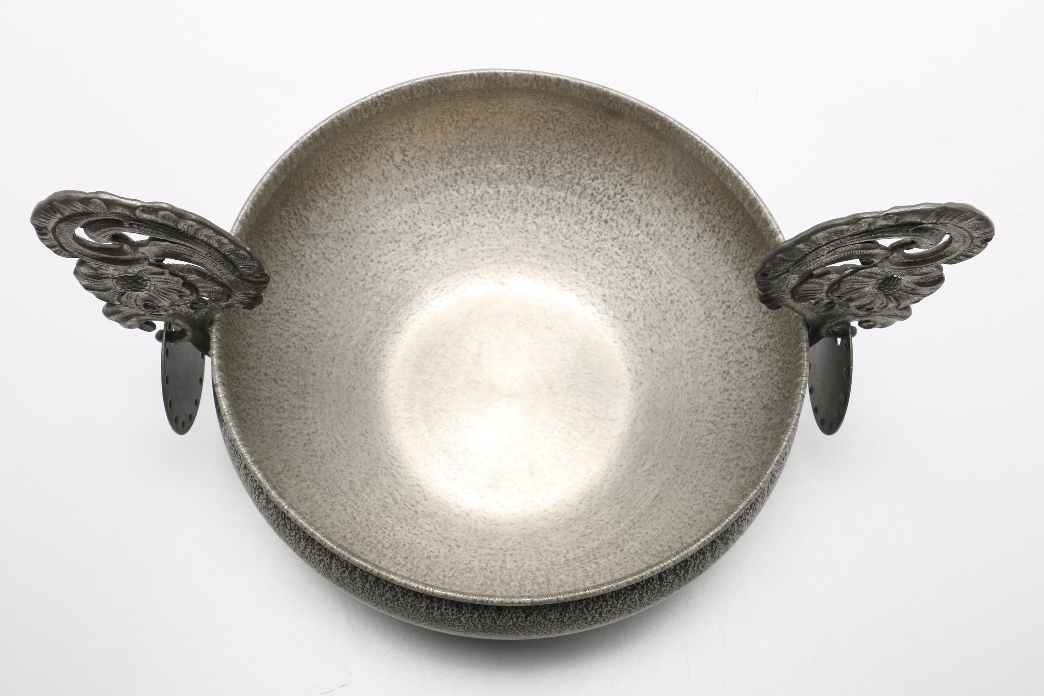Eik Tinn Norwegian Pewter Ale Bowl