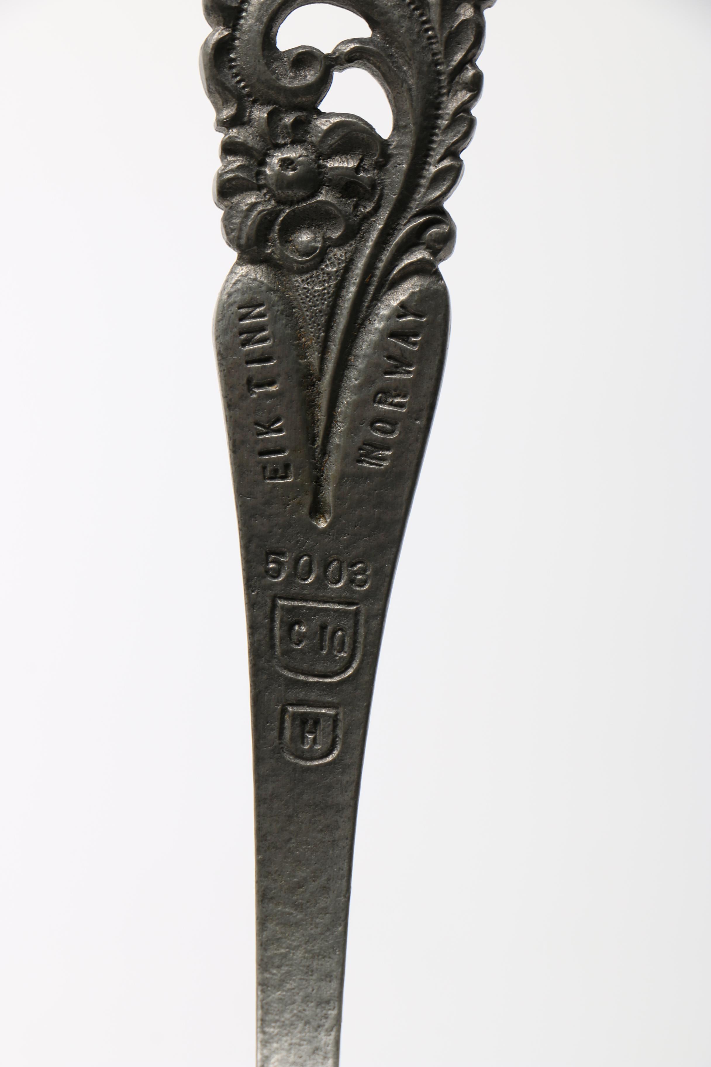 Eik Tinn Norwegian Pewter Ale Bowl