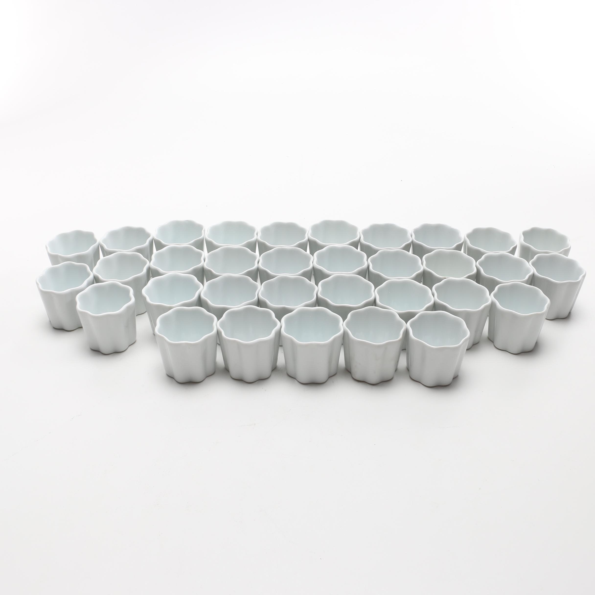 Crate & Barrel Porcelain Ramekins