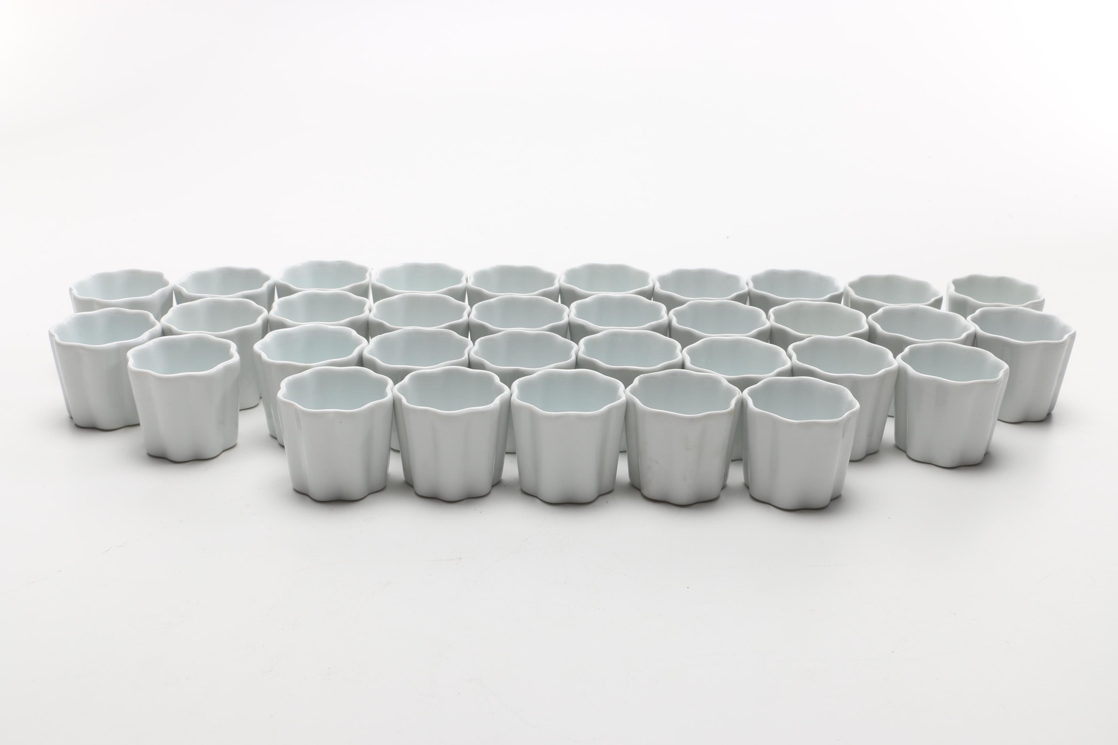 Crate & Barrel Porcelain Ramekins