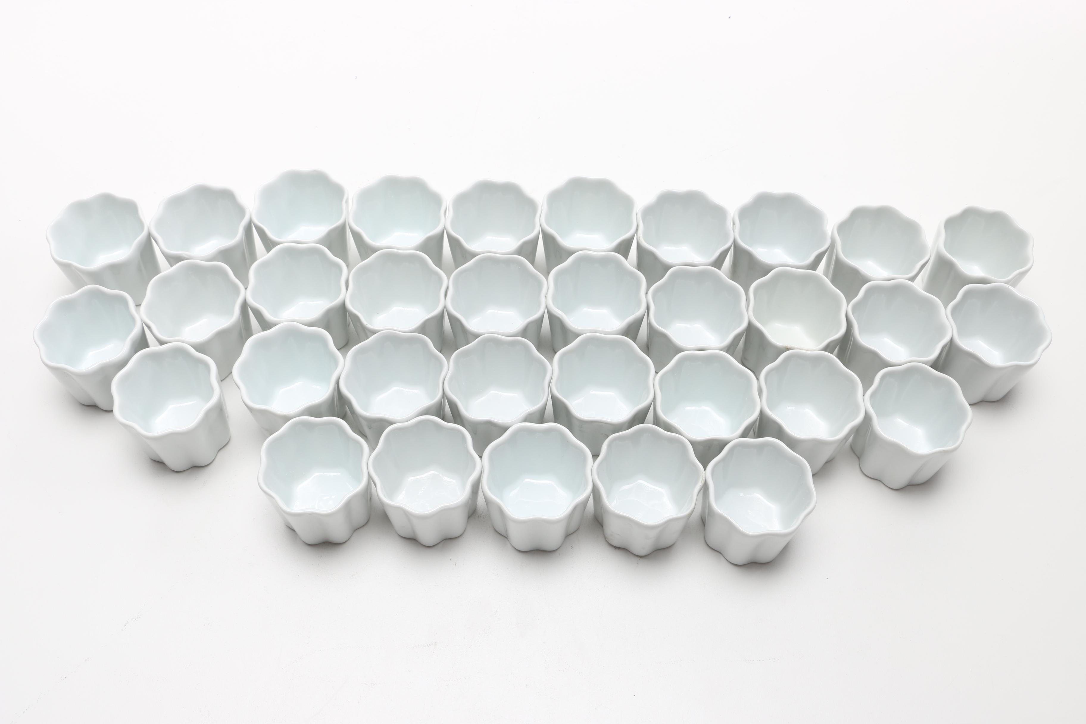 Crate & Barrel Porcelain Ramekins