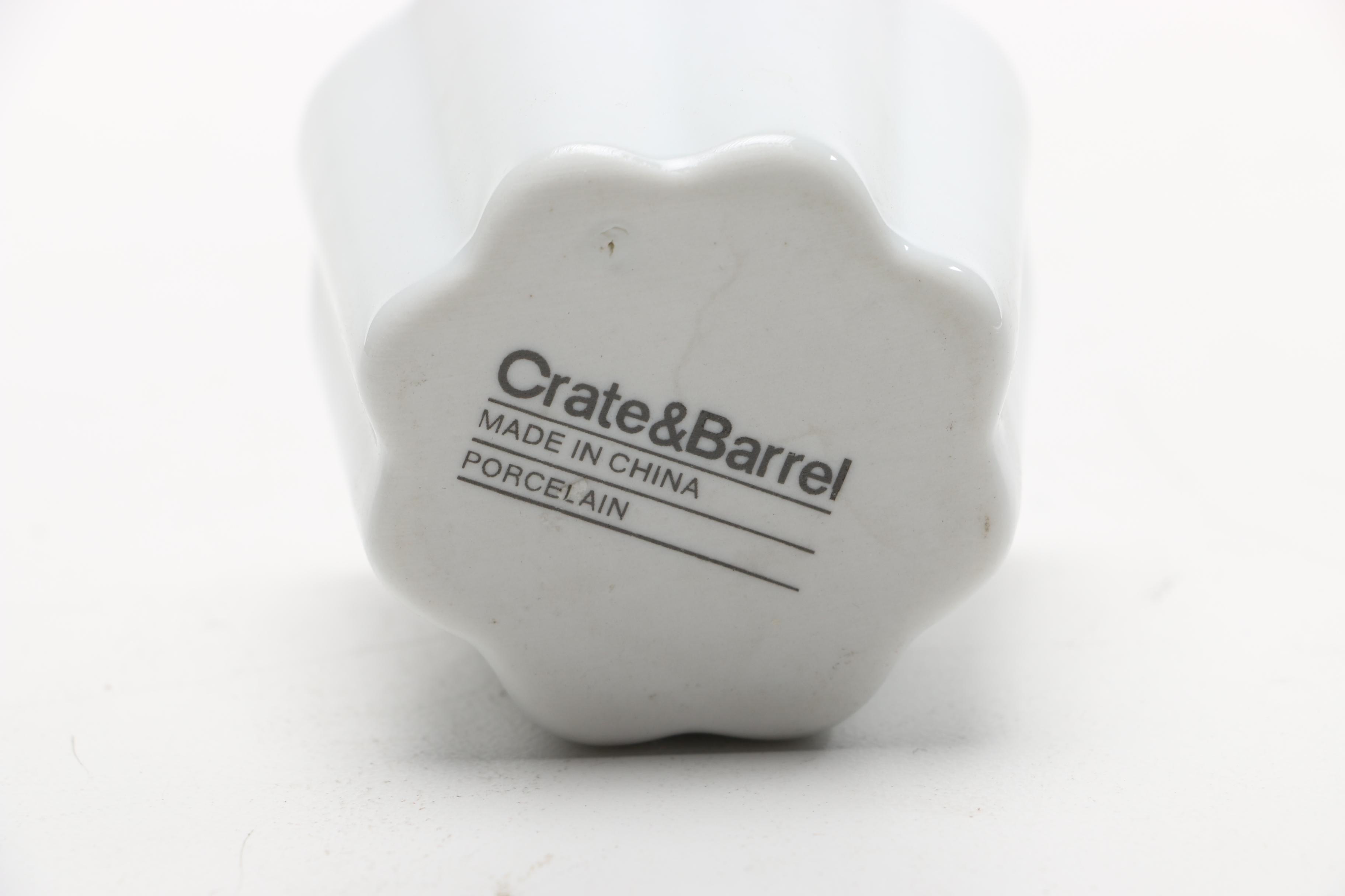 Crate & Barrel Porcelain Ramekins