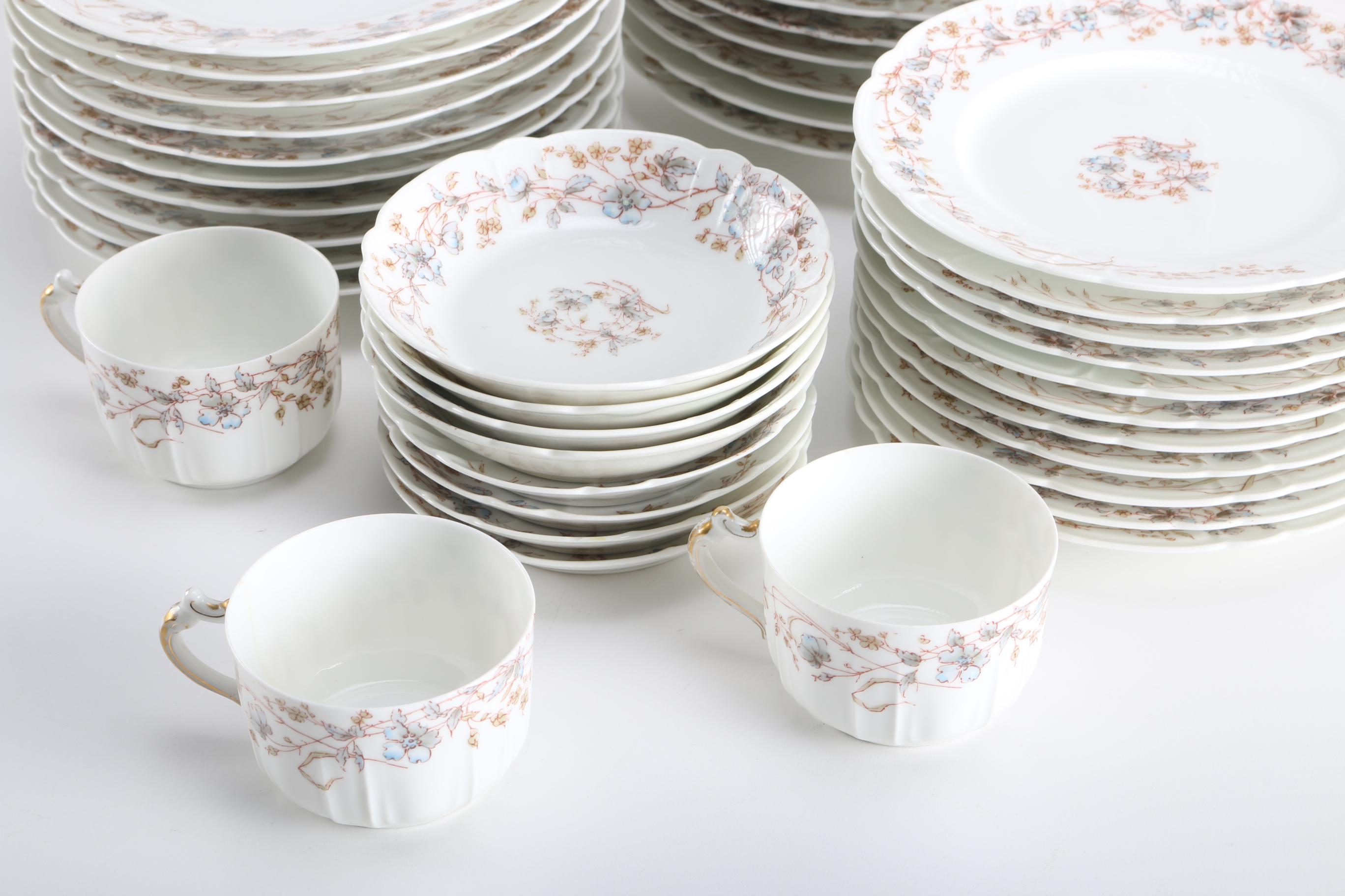 Haviland & Co. Limoges Porcelain Dinner Ware