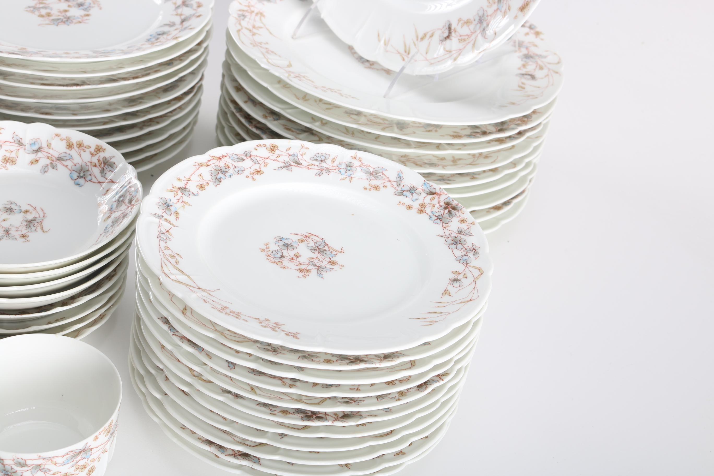 Haviland & Co. Limoges Porcelain Dinner Ware