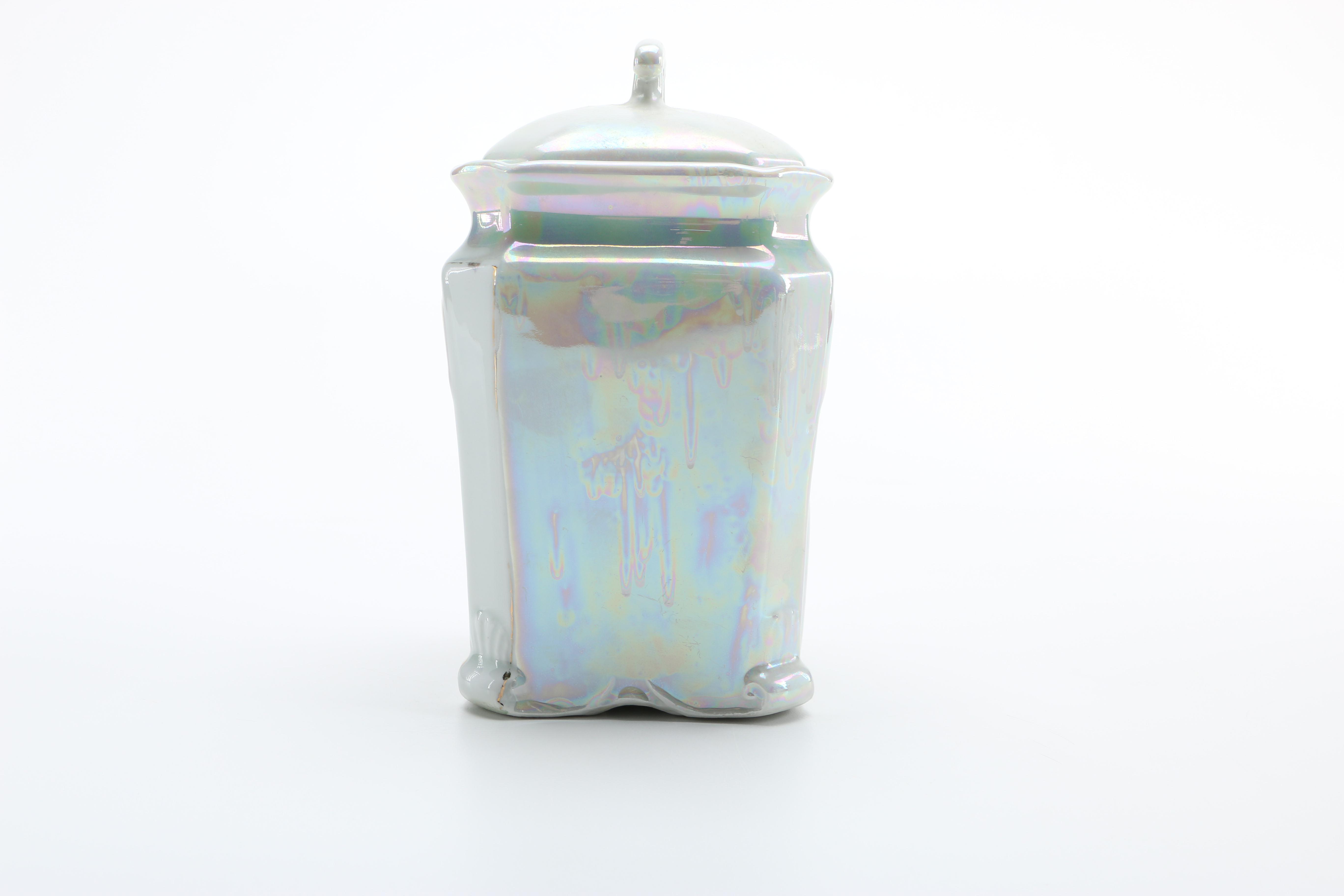 Vintage Mepoco Lusterware Canister Set