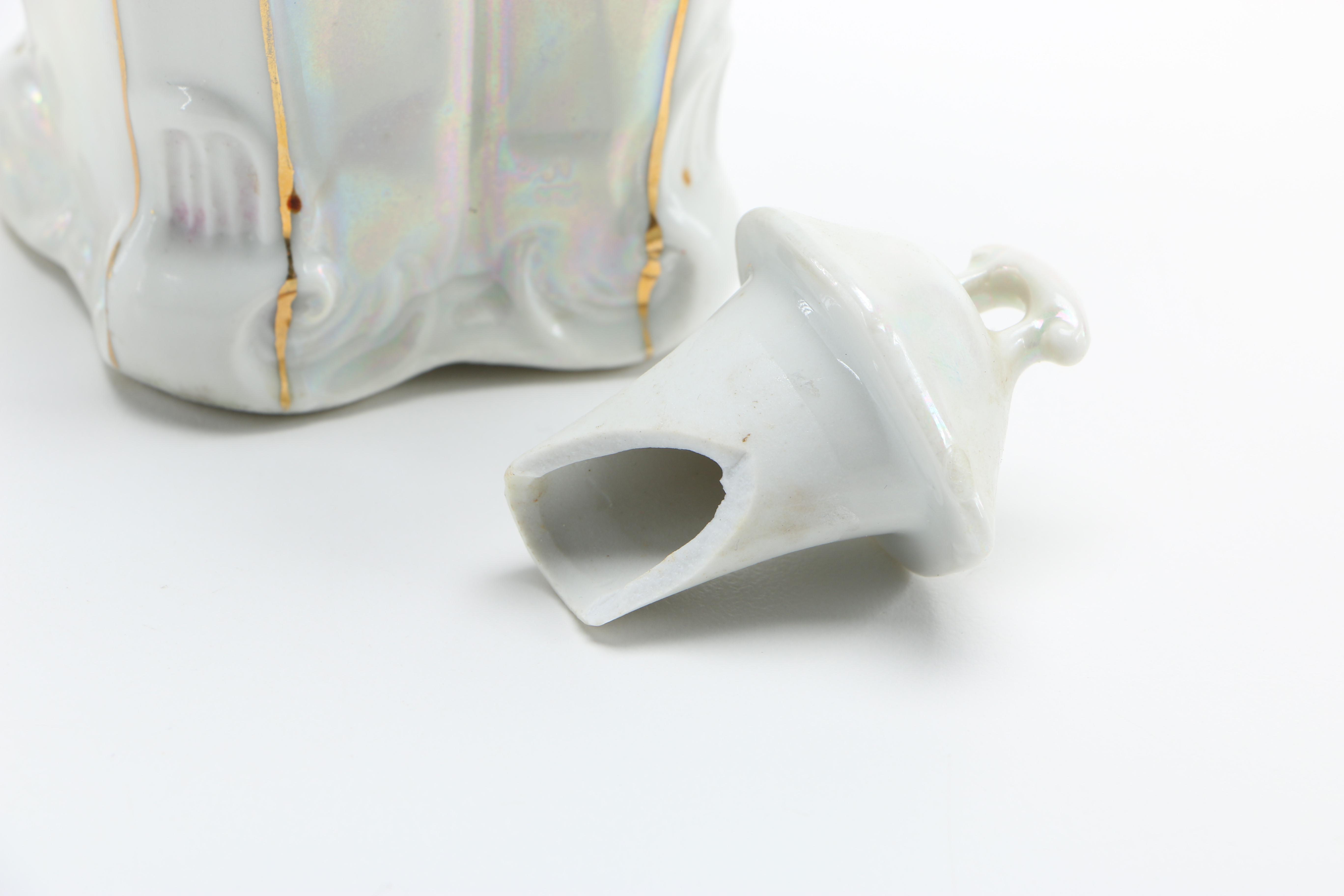 Vintage Mepoco Lusterware Canister Set