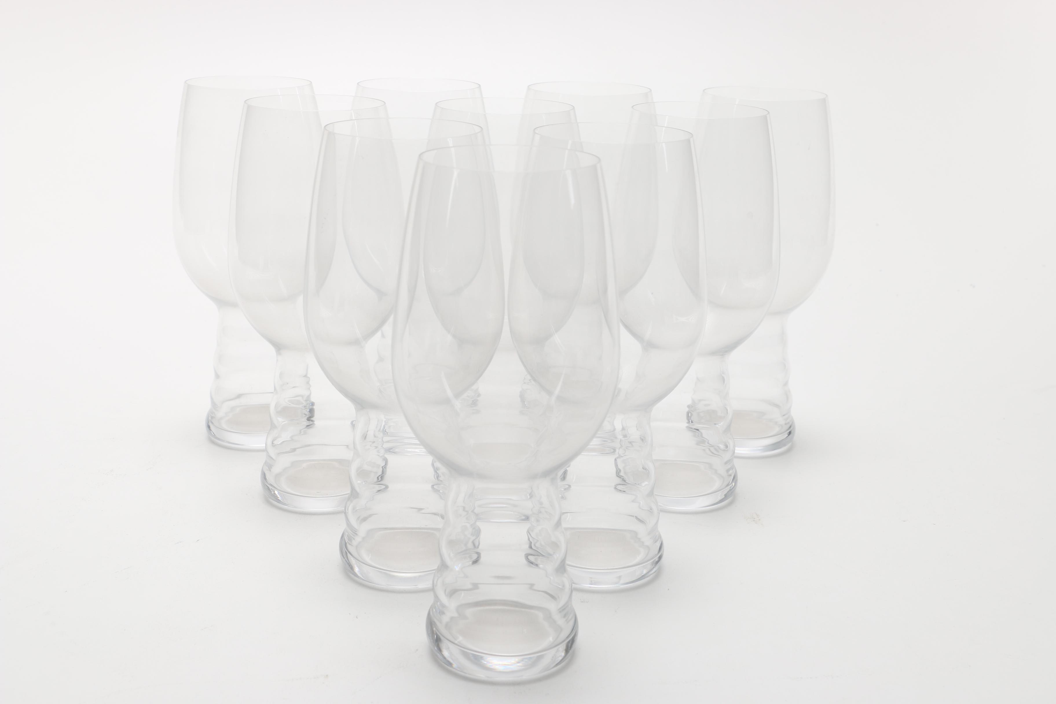 Set Of Ten Riedel Craft Beer Glasses