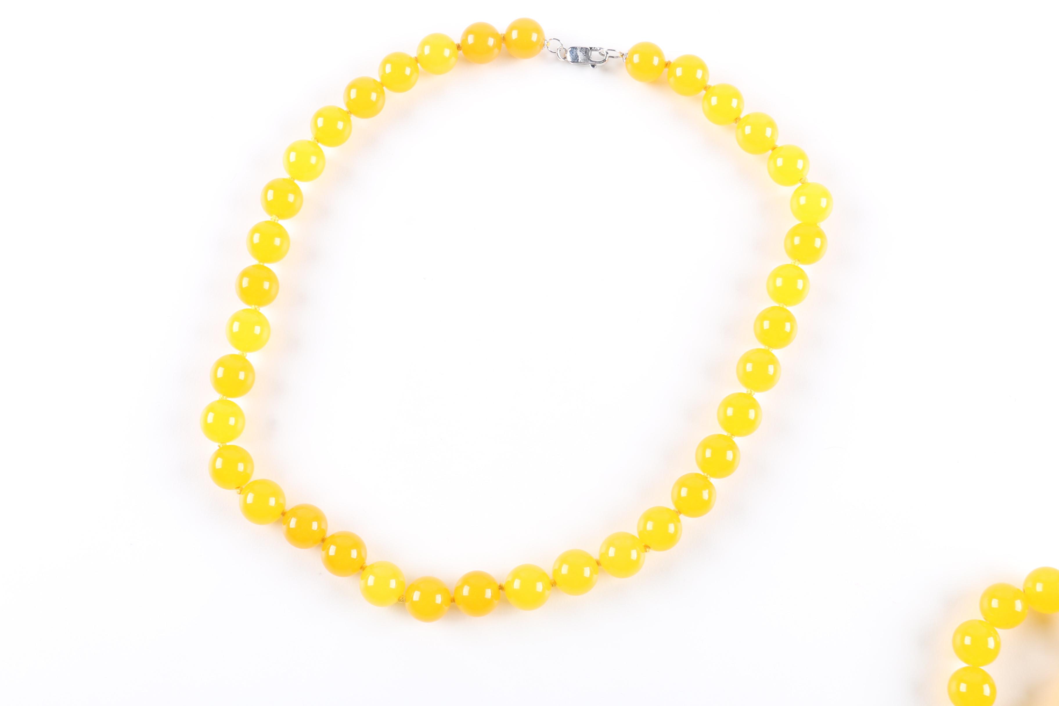 Dyed Agate Jewelry Set