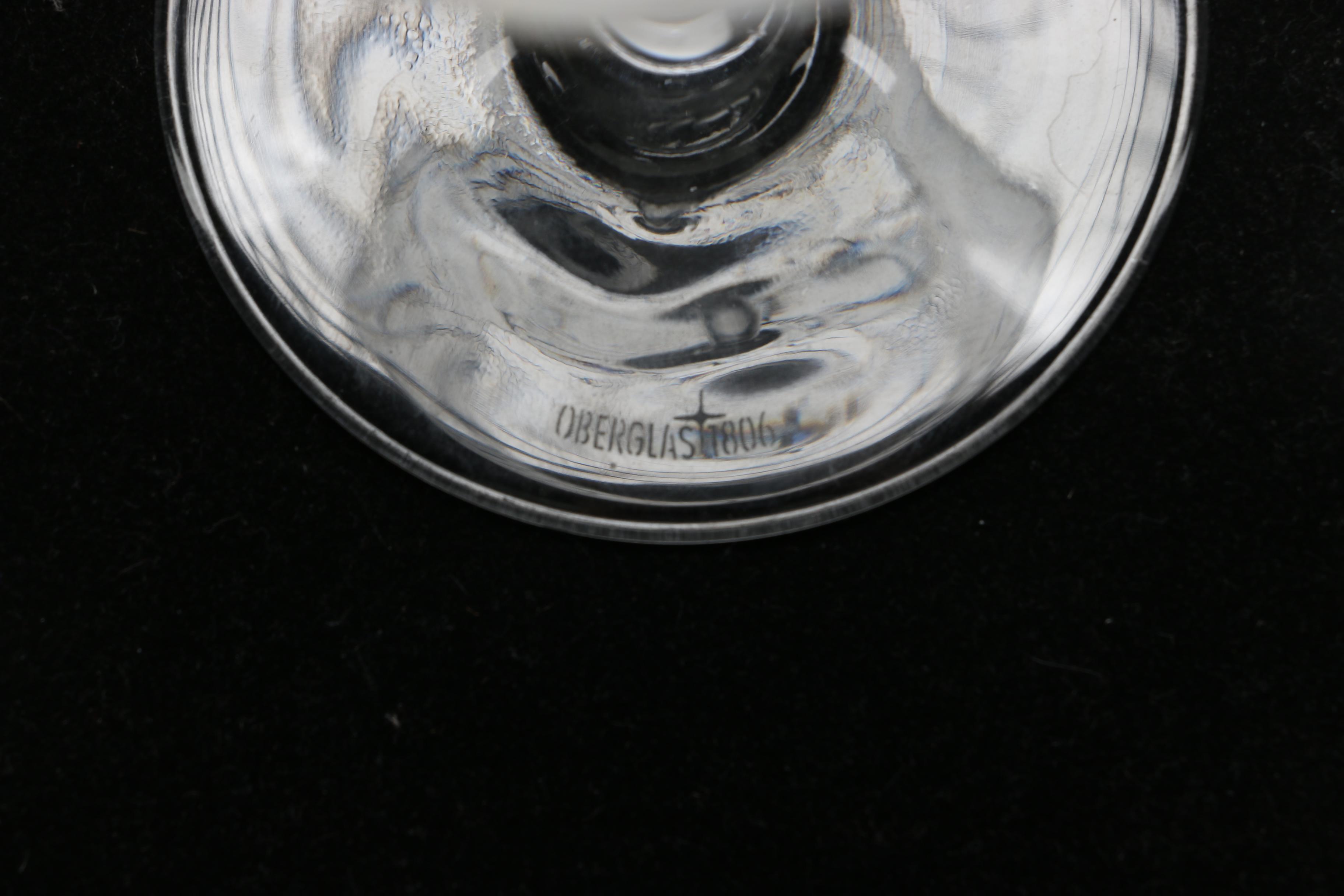 Oberglas White Wine Glasses