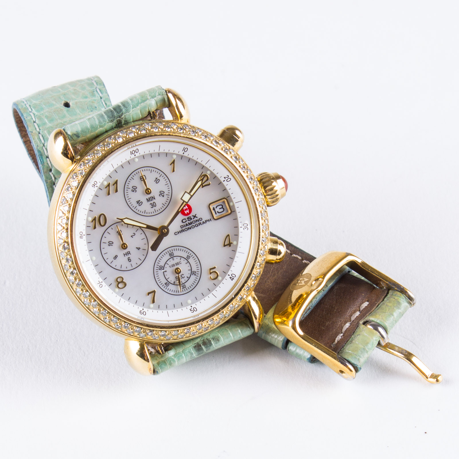 Michele CSX Diamond Chronograph Women's Watch