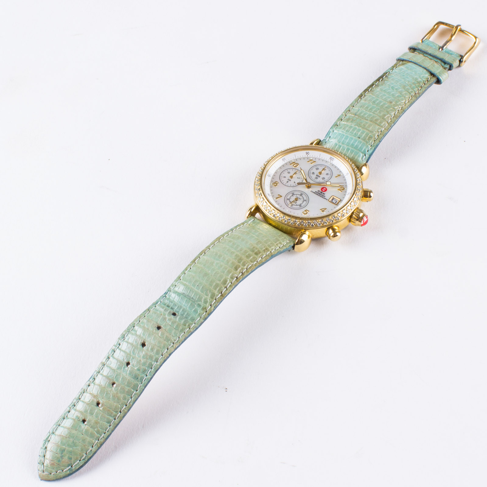 Michele CSX Diamond Chronograph Women's Watch